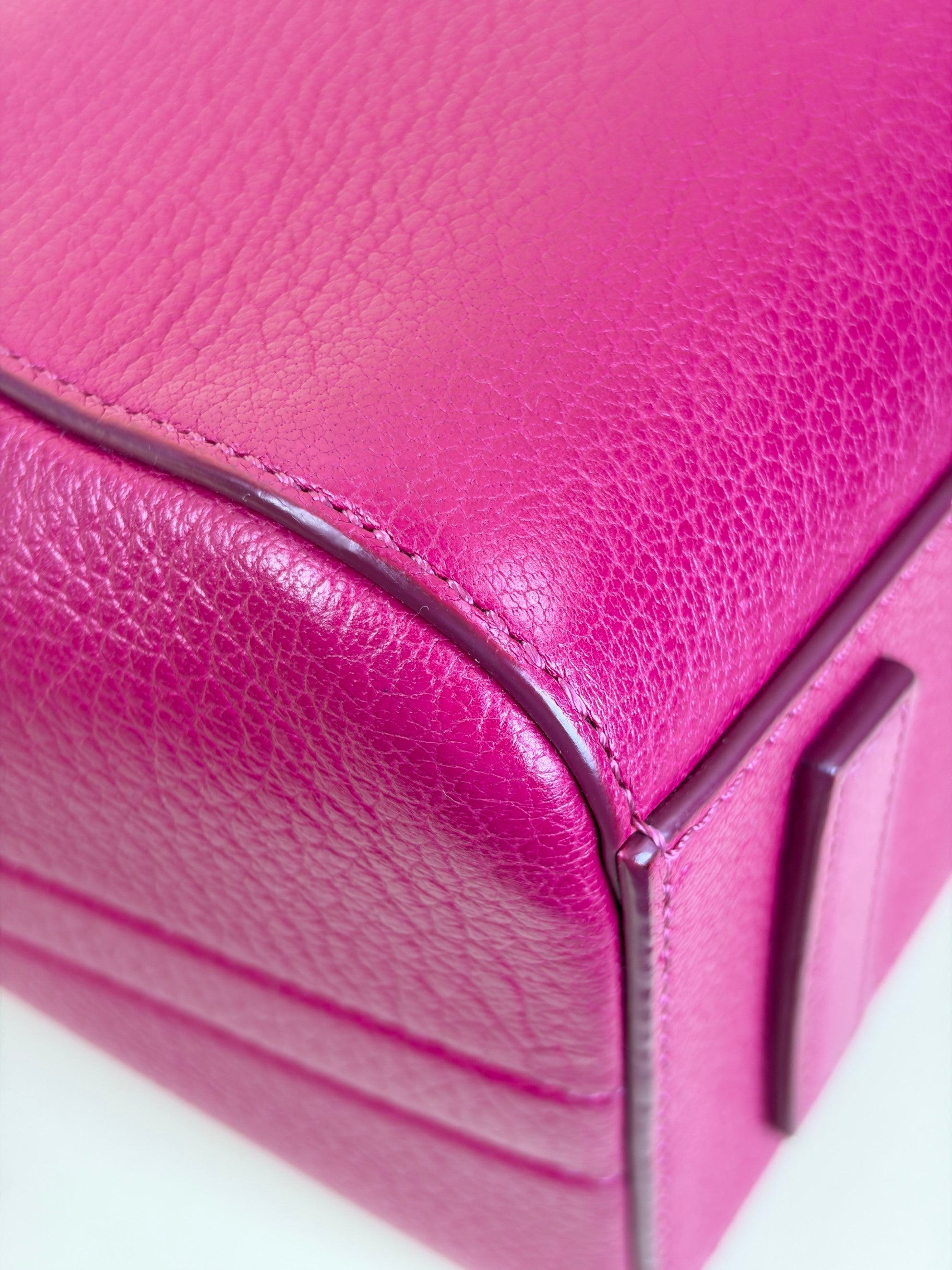 Givenchy MAGENTA SUGAR GOATSKIN LEATHER MINI ANTIGONA MINI HOT PINK