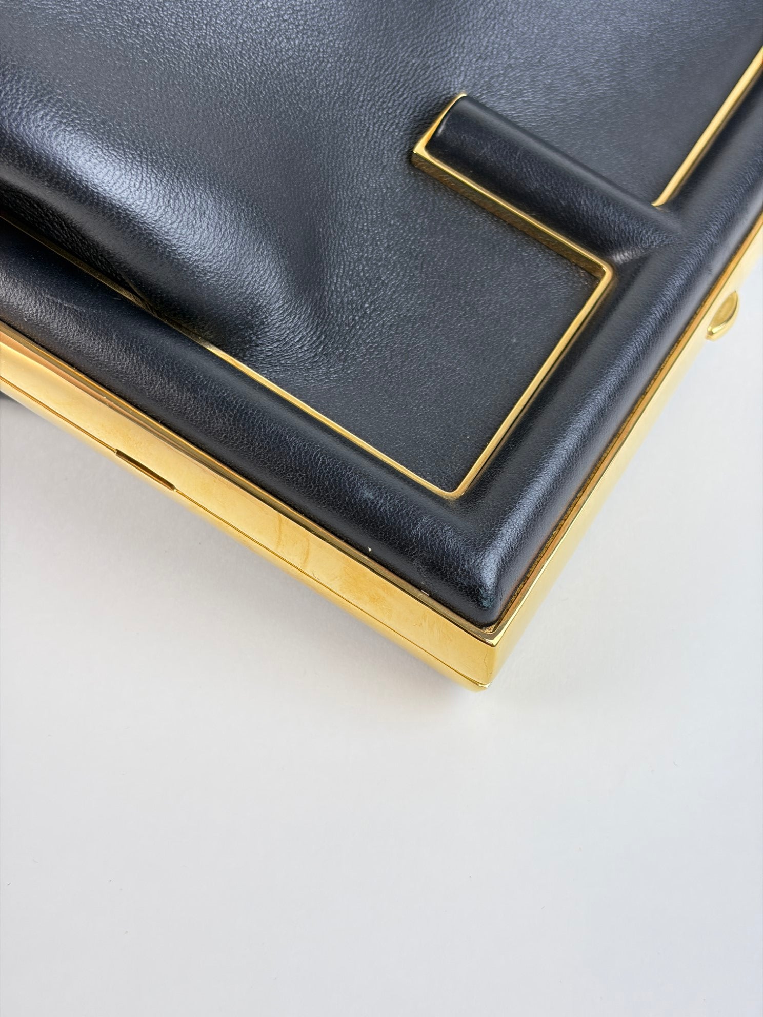 Fendi Black shiny Nappa First small Bag