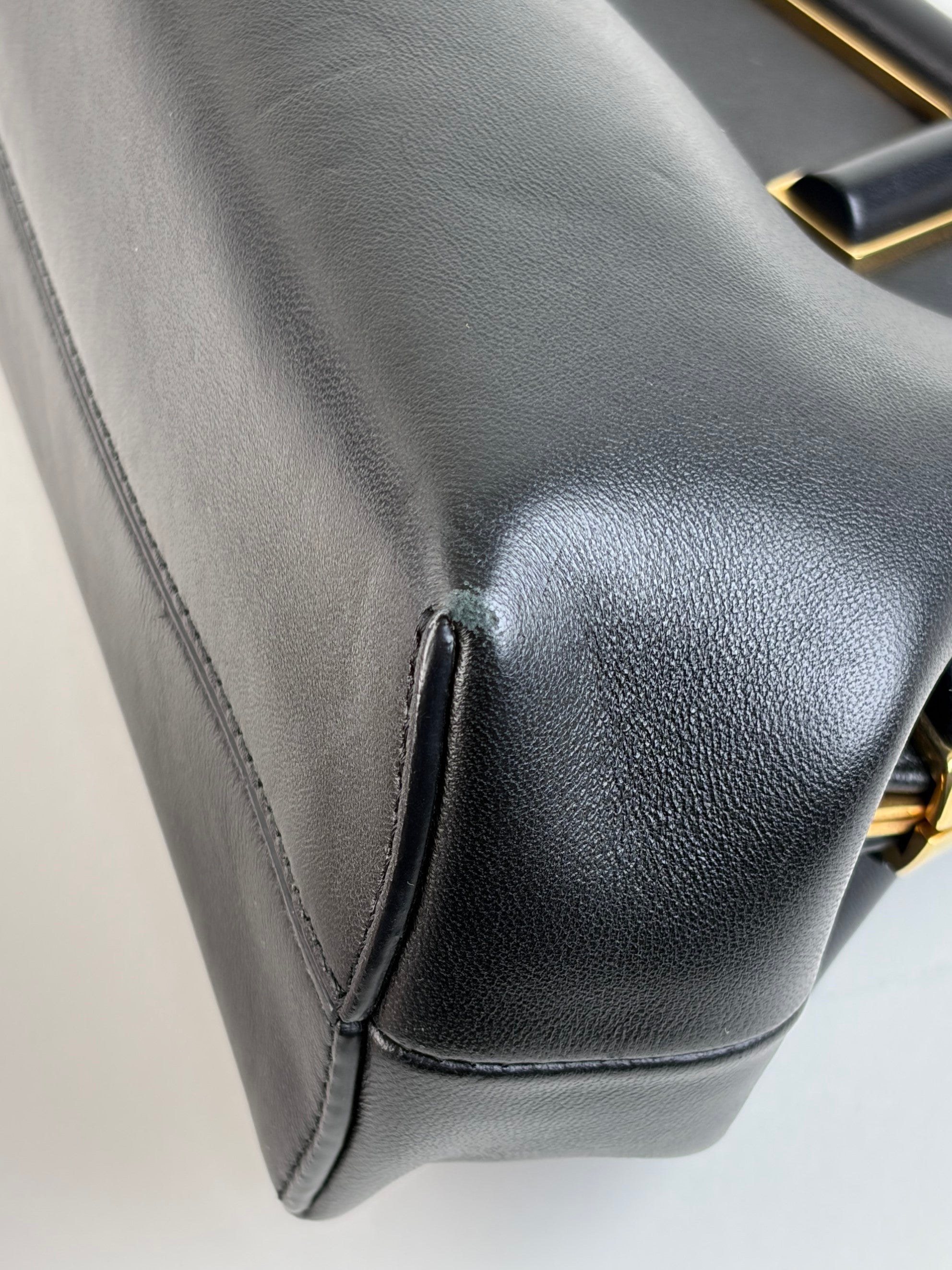 Fendi Black shiny Nappa First small Bag