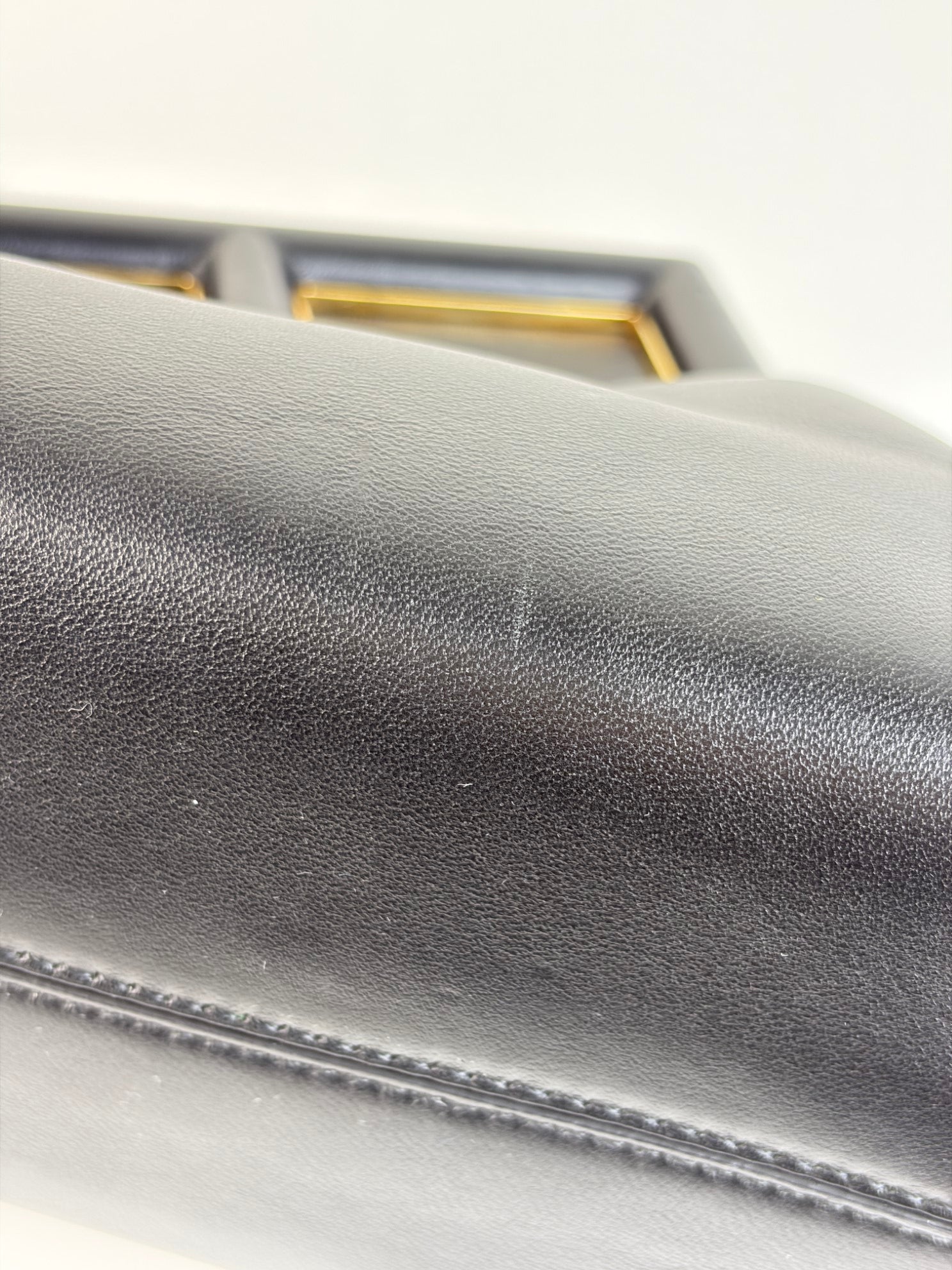 Fendi Black shiny Nappa First small Bag