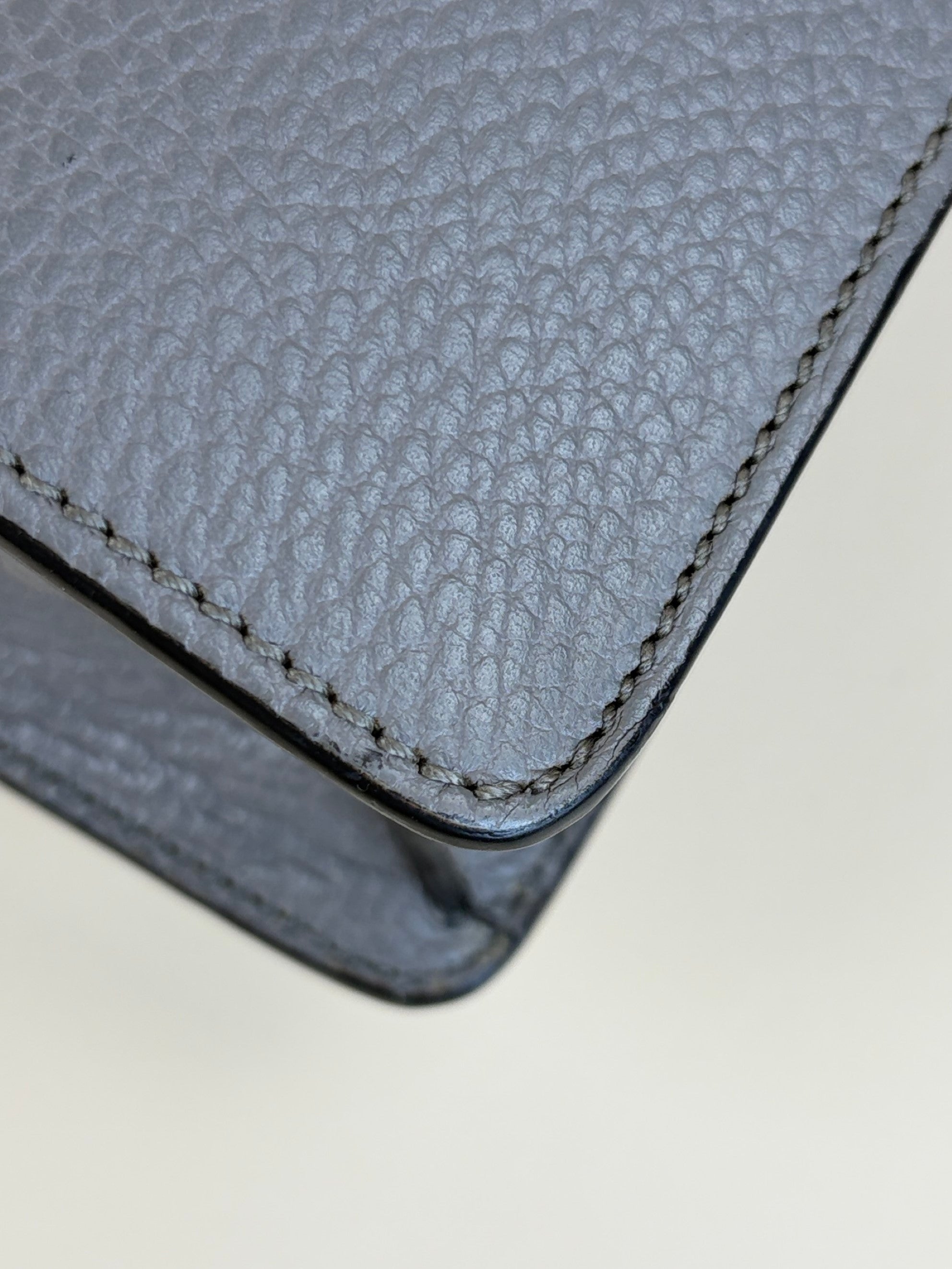 Gucci grey calfskin crystal Dionysus mini Shoulder Bag