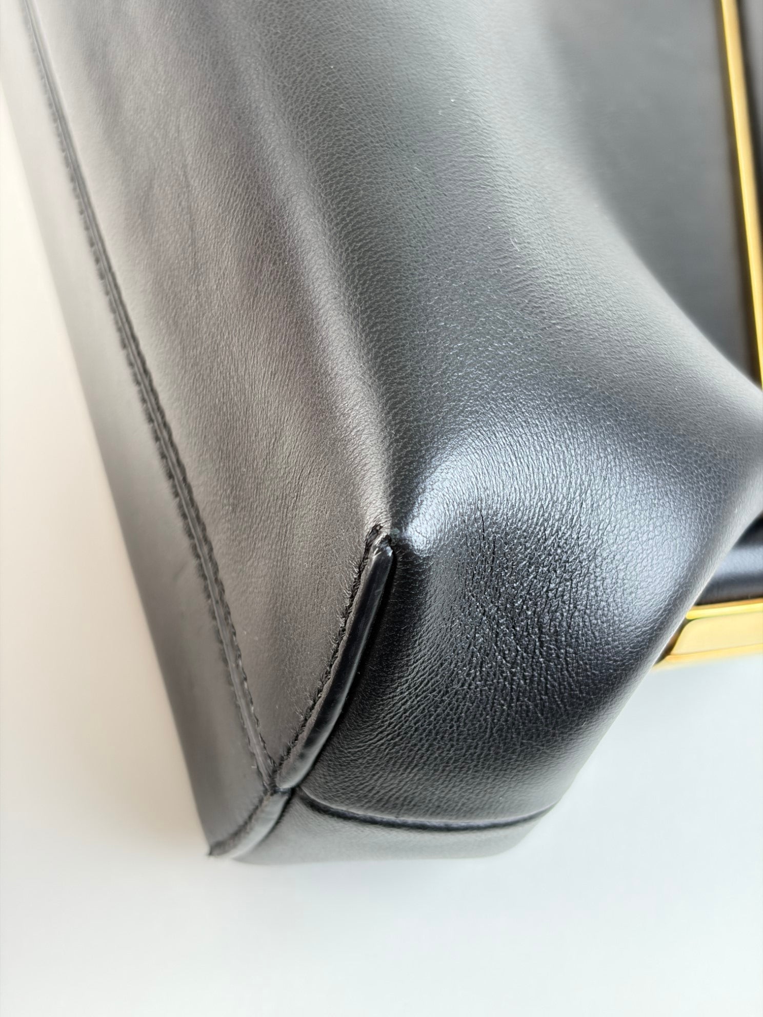 Fendi Black shiny Nappa First small Bag