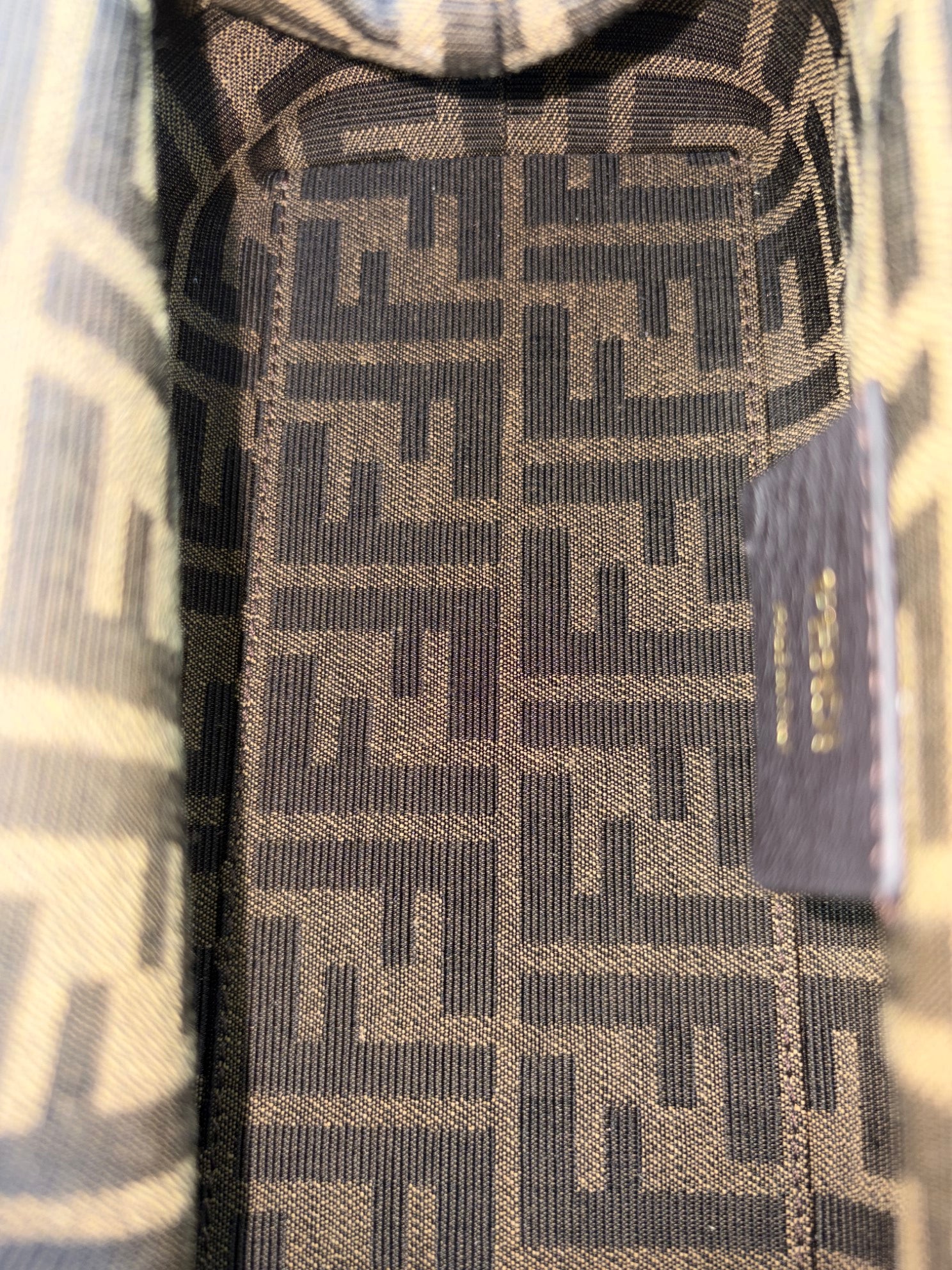 Fendi Black shiny Nappa First small Bag