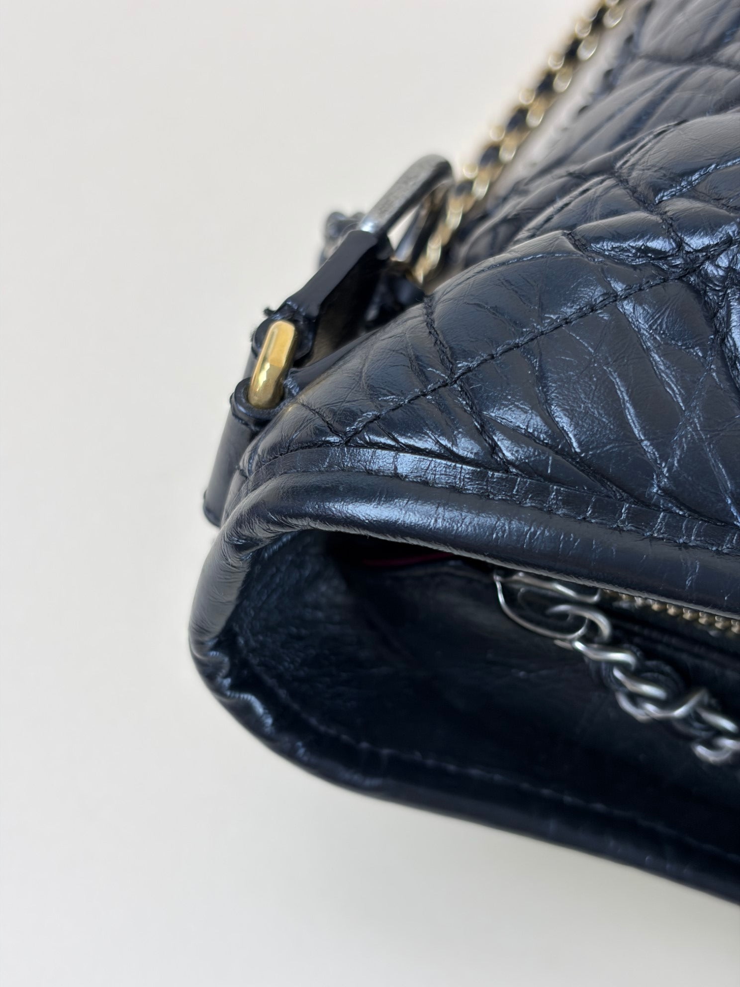 Chanel black quilted leather large Gabrielle hobo bag