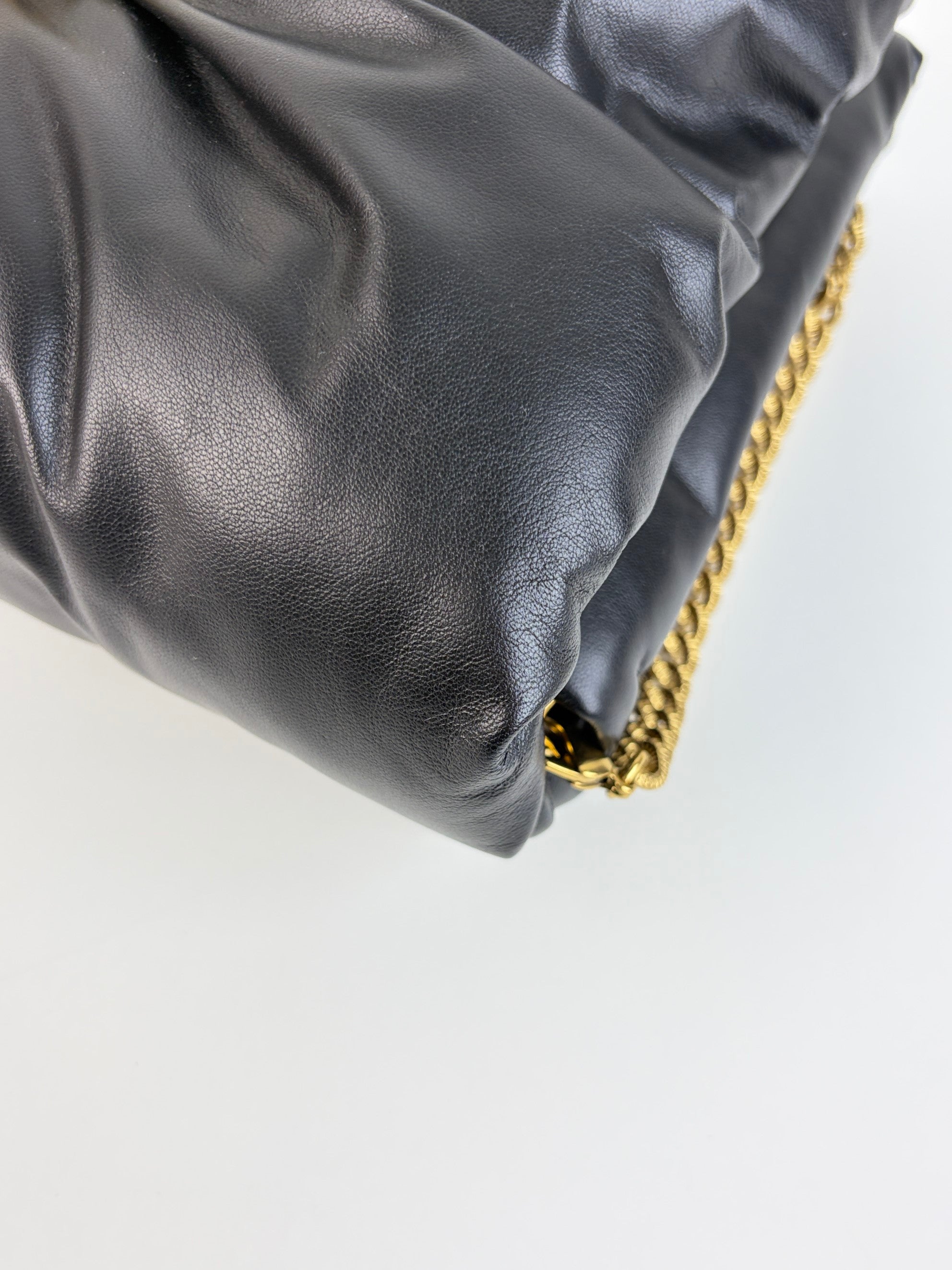 Dolce & Gabbana Black Devotionsoft padded Nappa leather Shoulder Bag