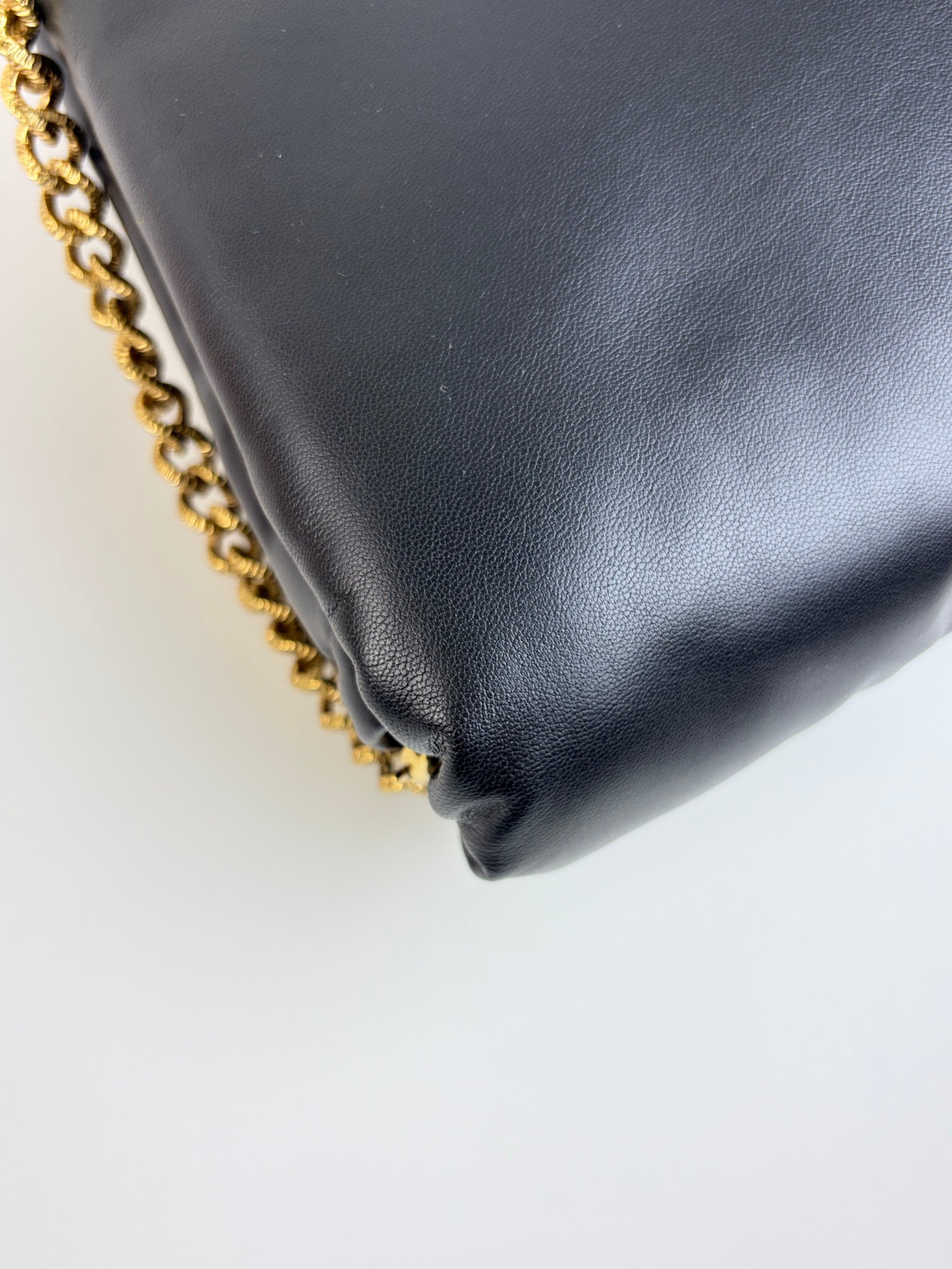 Dolce & Gabbana Black Devotionsoft padded Nappa leather Shoulder Bag