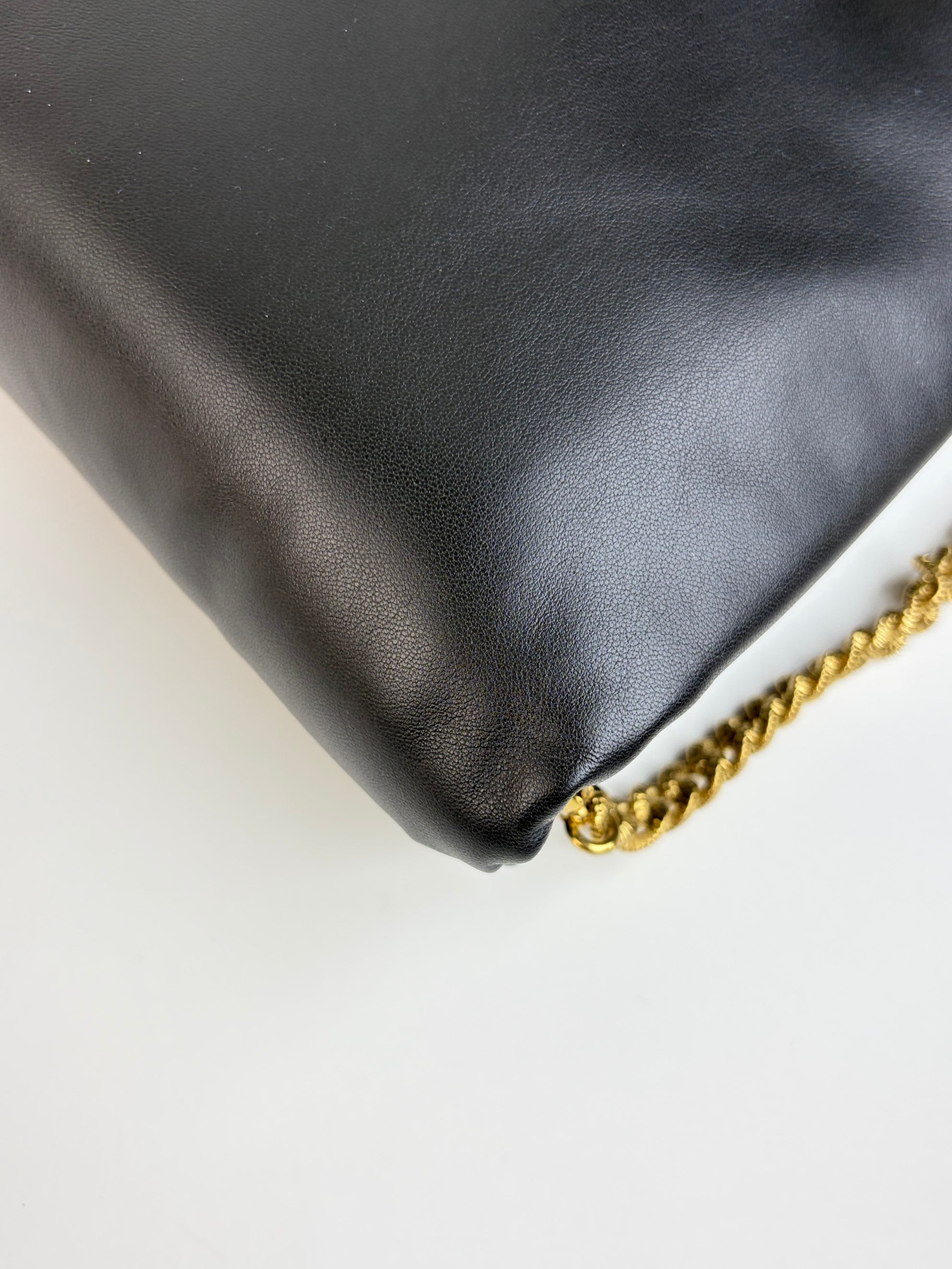 Dolce & Gabbana Black Devotionsoft padded Nappa leather Shoulder Bag