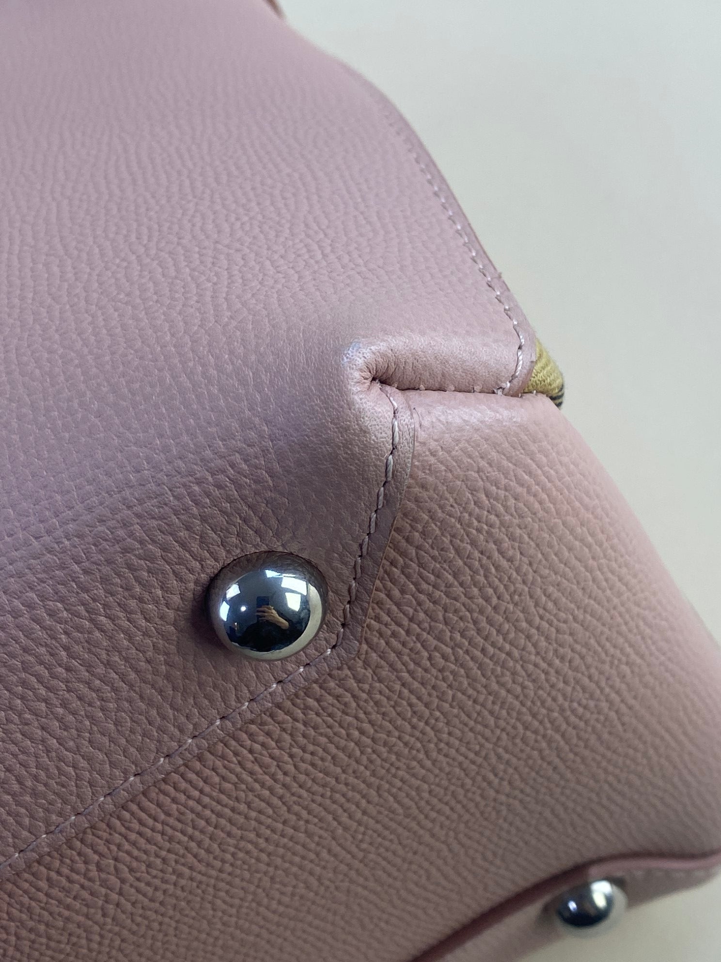 Burberry pink Banner  Medium Bag