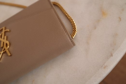 YSL Beige Uptown WOC