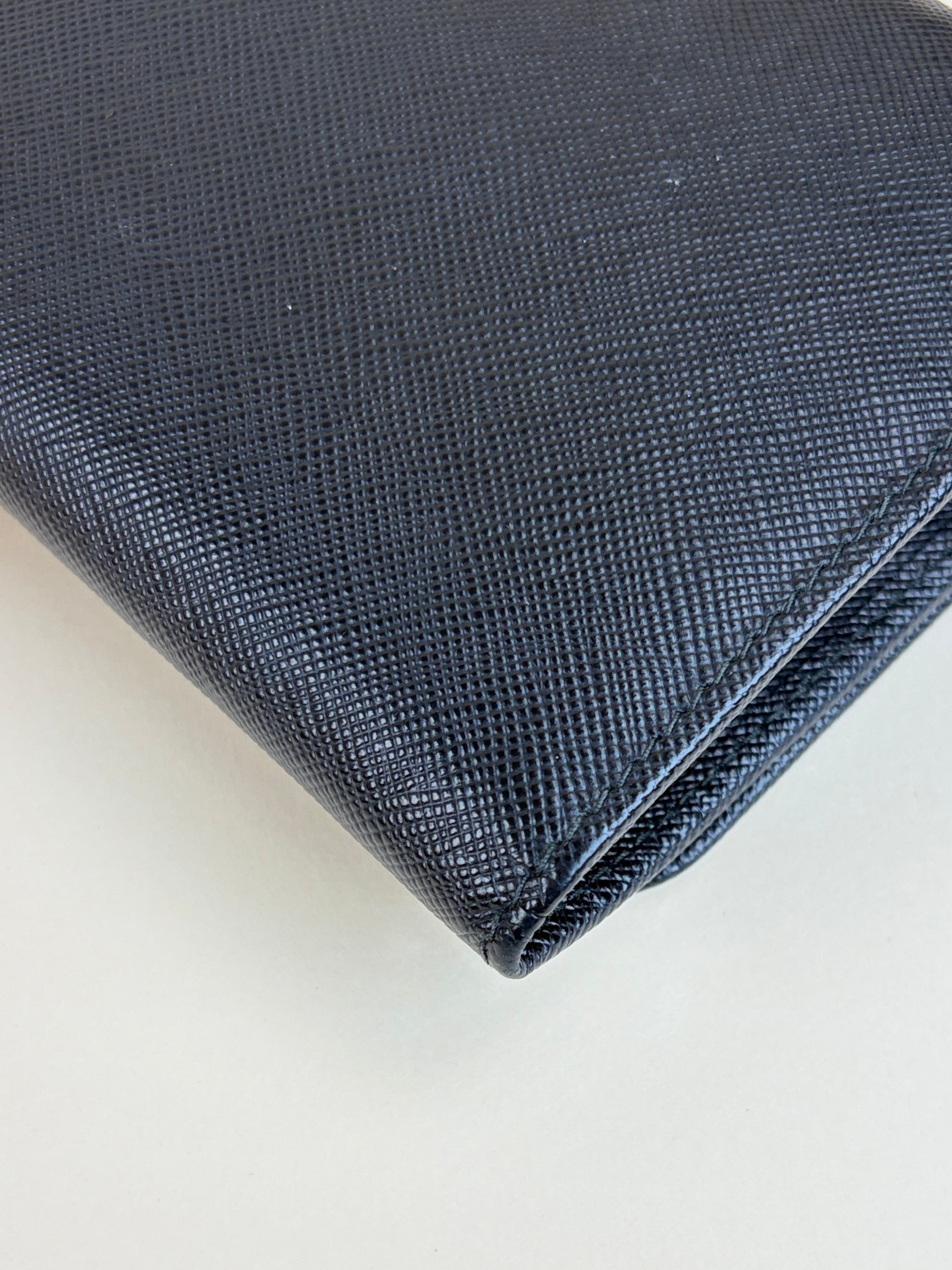 Prada Black Wallet On Chain Clutch Bag