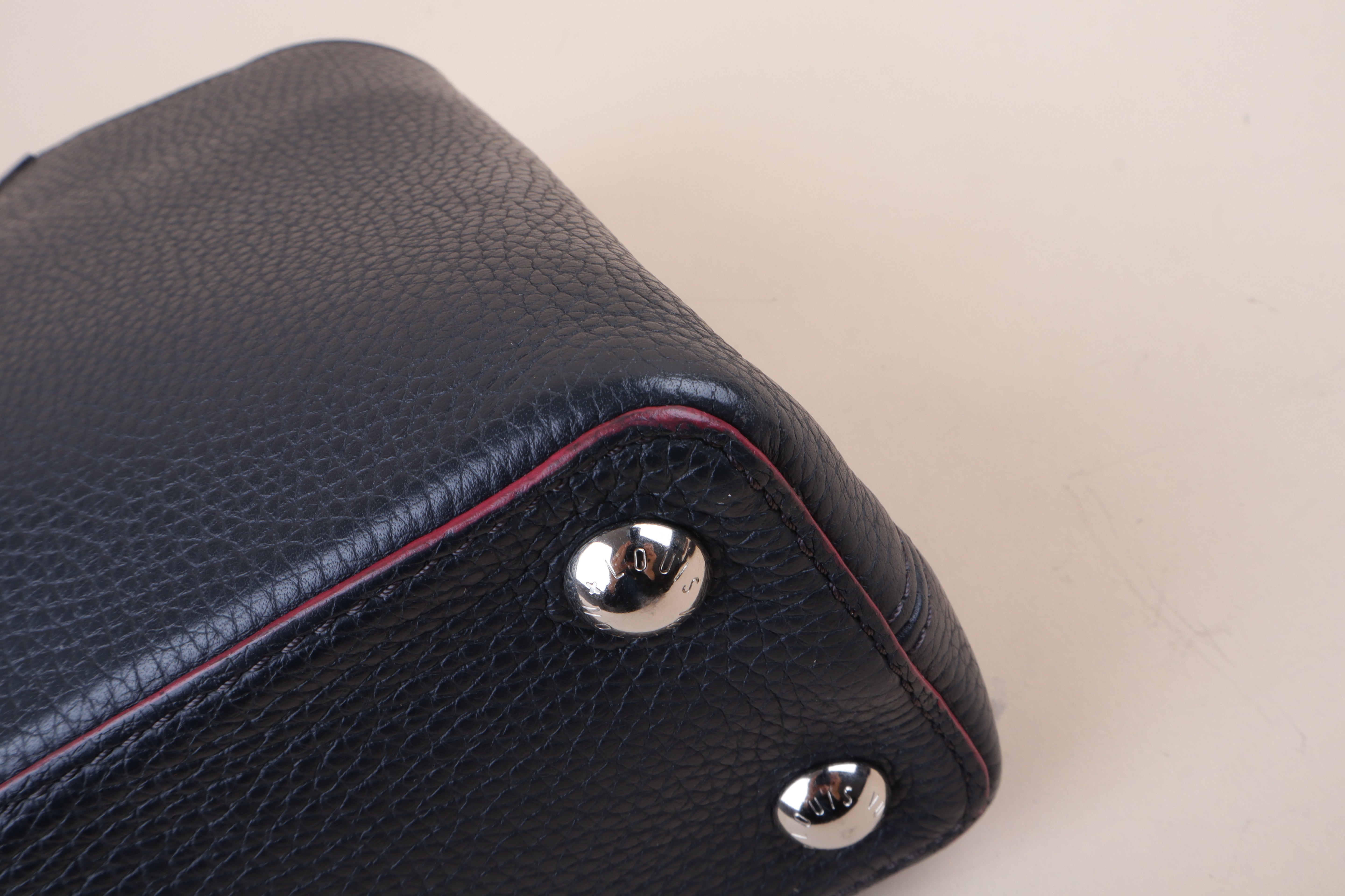 Louis Vuitton Black Capucines Bag