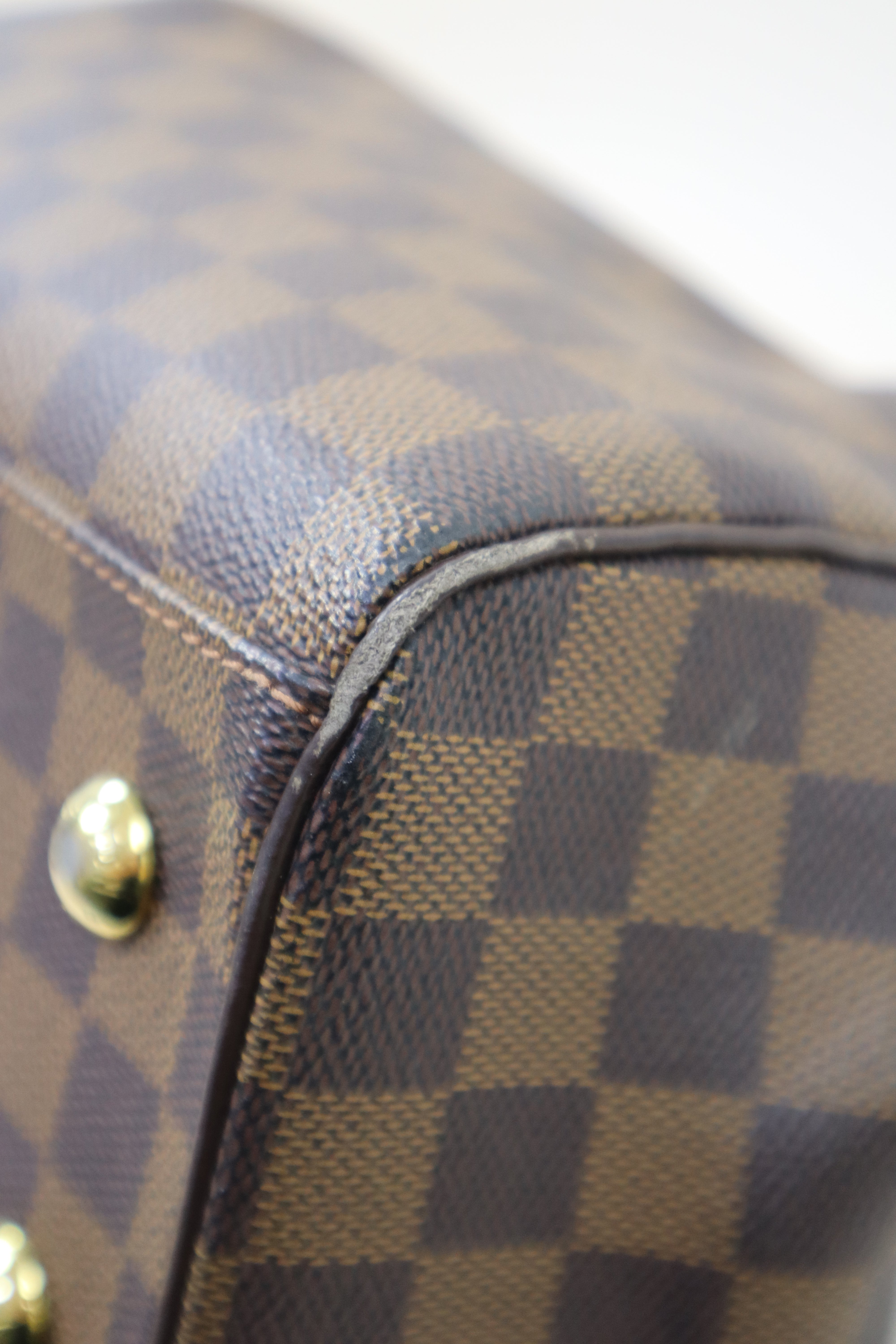 Louis Vuitton Damier Ebene Trevi PM Top Handle Bag