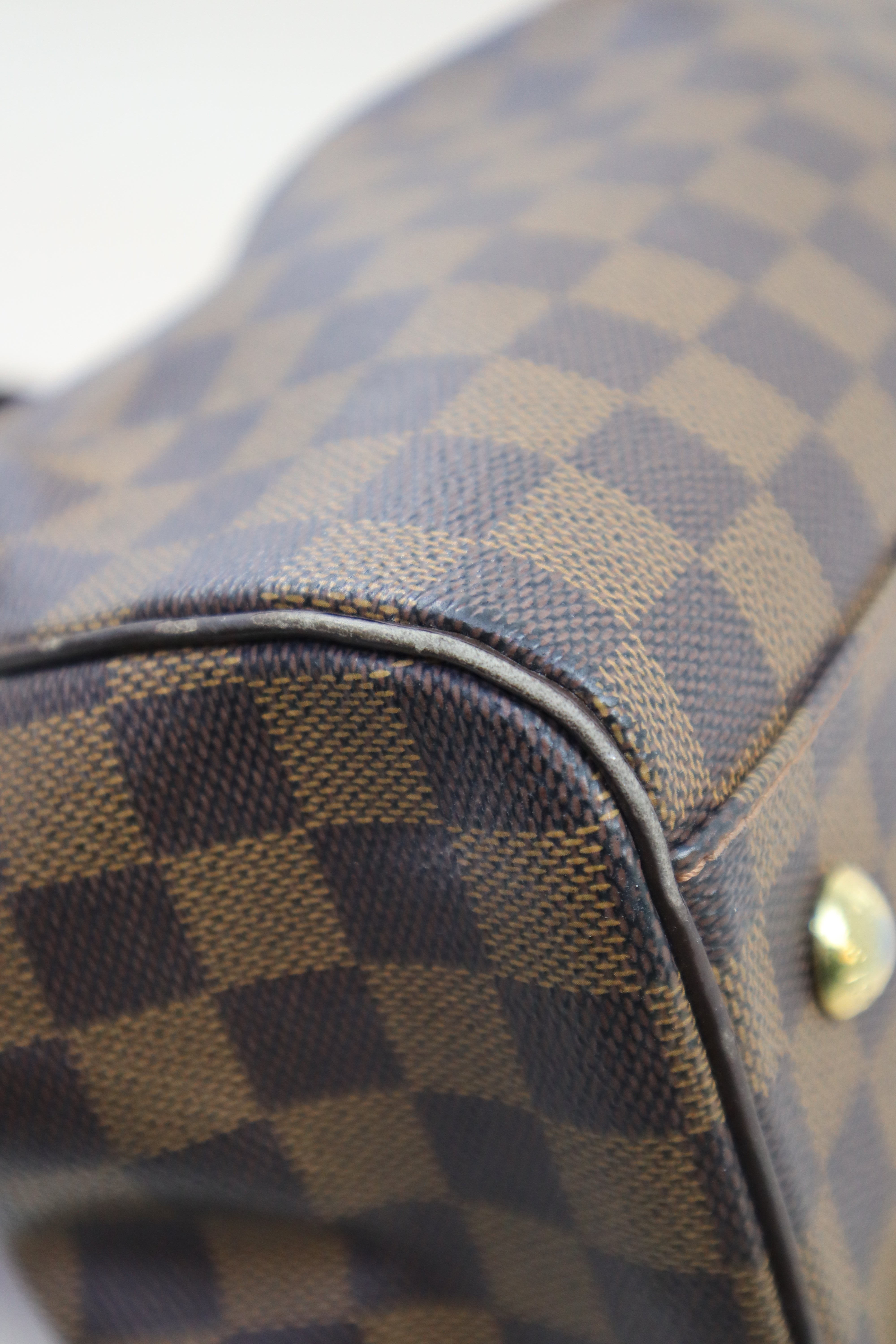 Louis Vuitton Damier Ebene Trevi PM Top Handle Bag