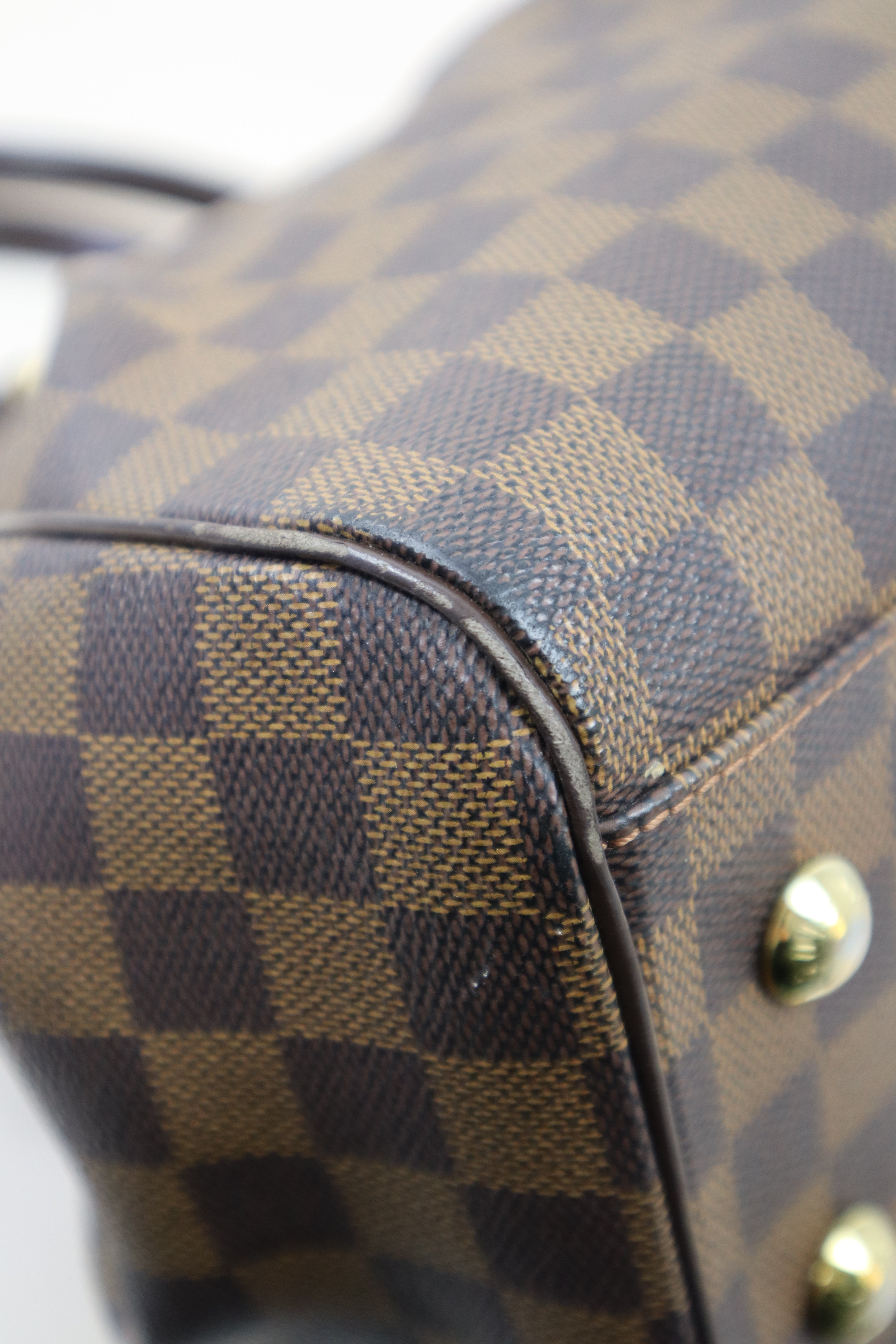 Louis Vuitton Damier Ebene Trevi PM Top Handle Bag