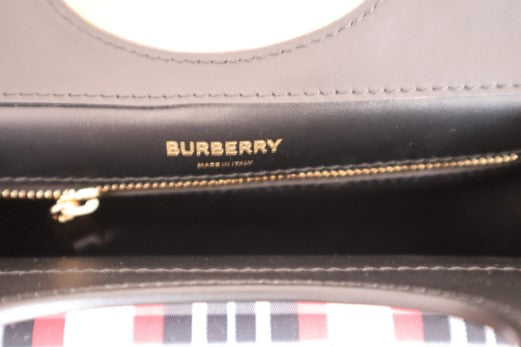 Burberry Bicolor Mini Bucket Tote Bag