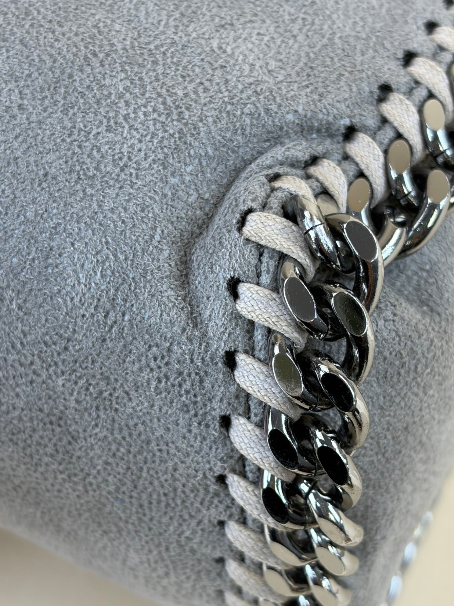 Stella McCartney gray Falabella Mini Bag