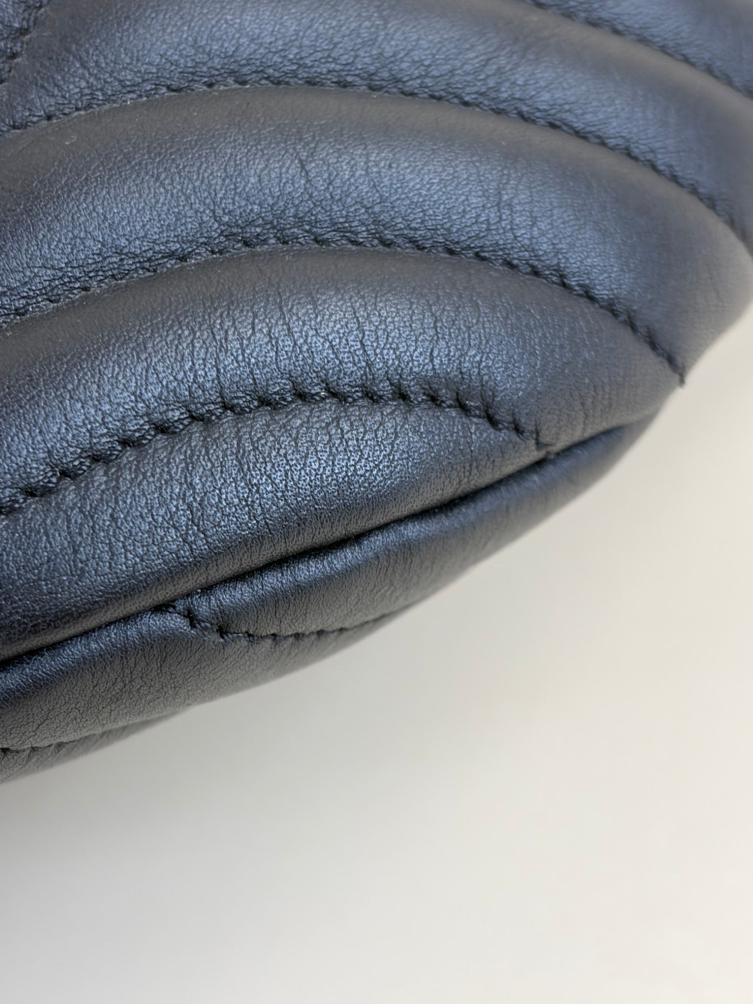 Louis Vuitton Black New Wave Bumbag