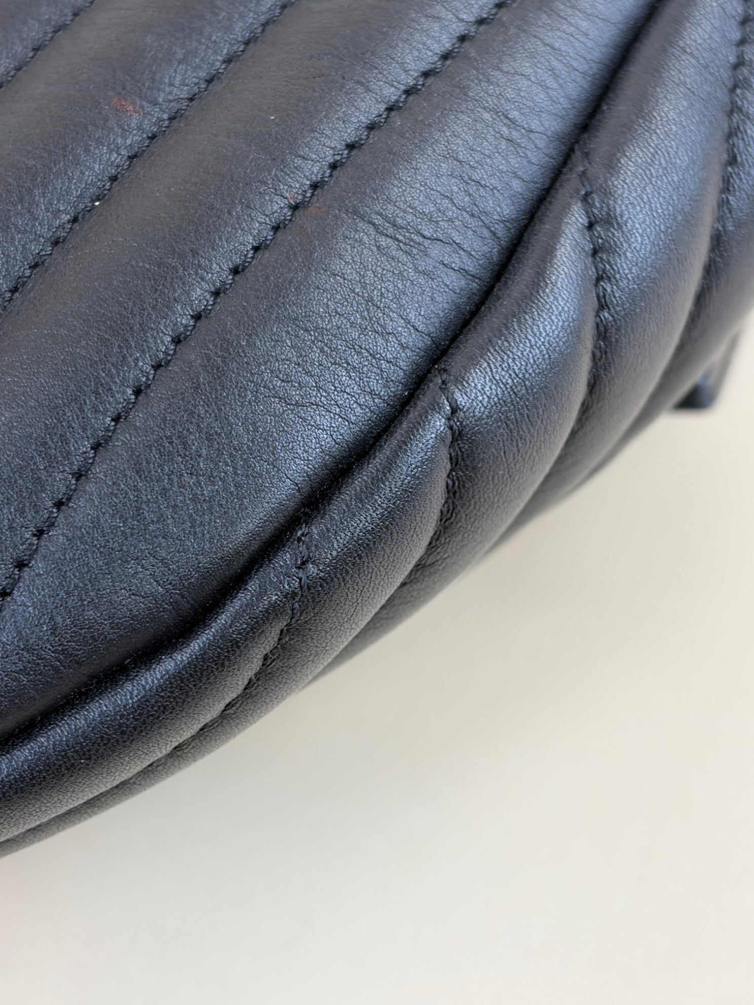 Louis Vuitton Black New Wave Bumbag