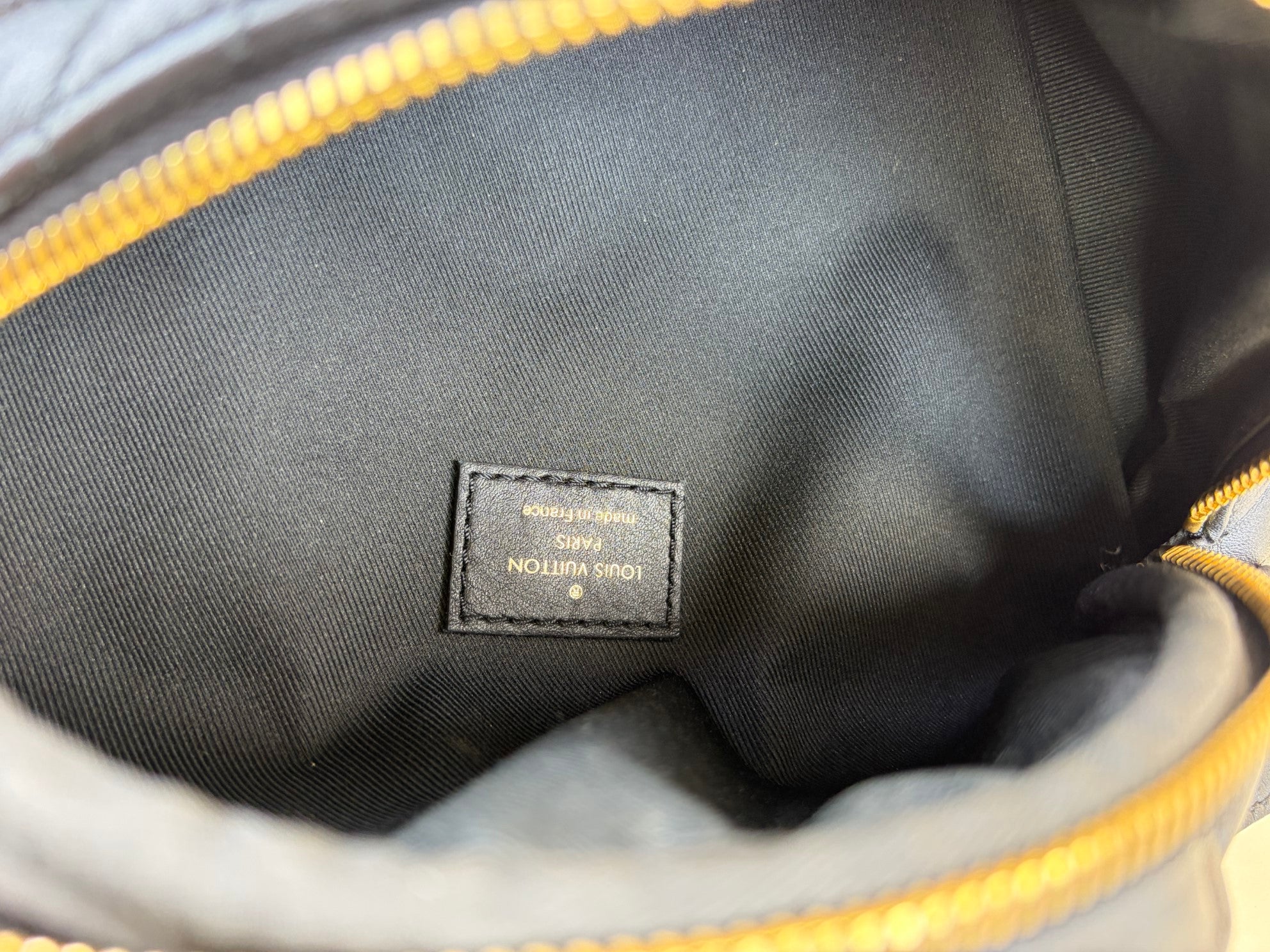 Louis Vuitton Black New Wave Bumbag