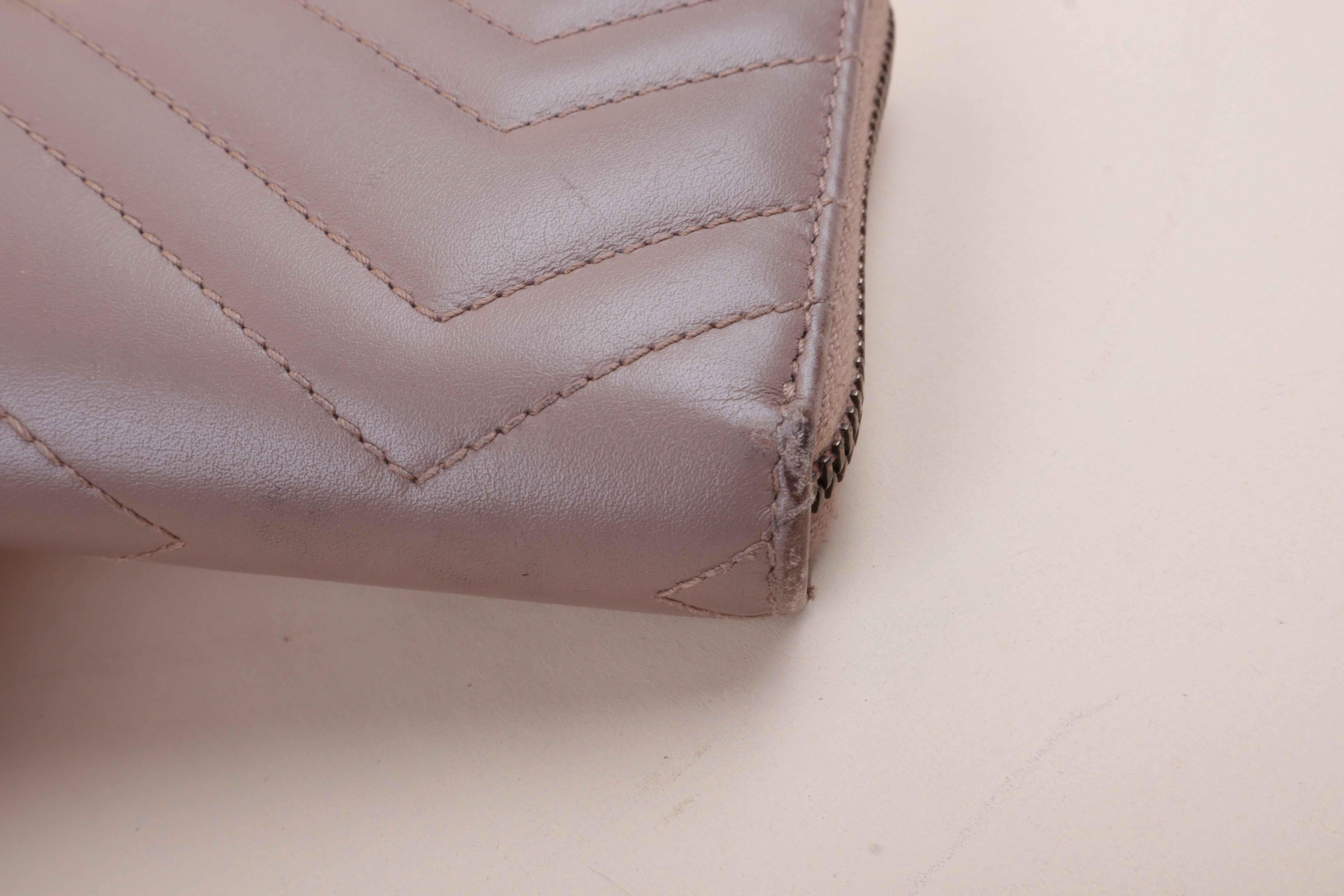 Gucci Nude Marmont Long Wallet