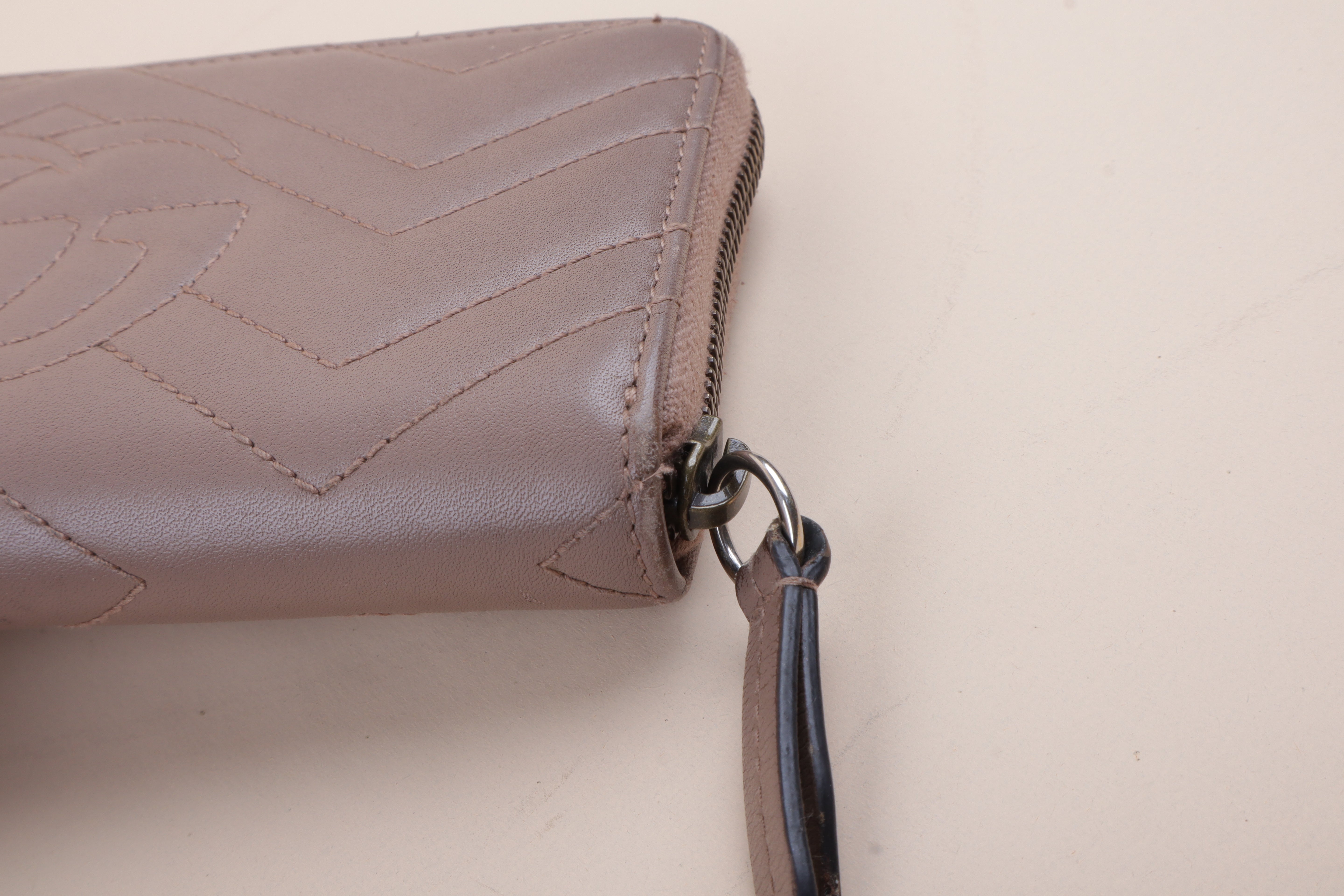 Gucci Nude Marmont Long Wallet
