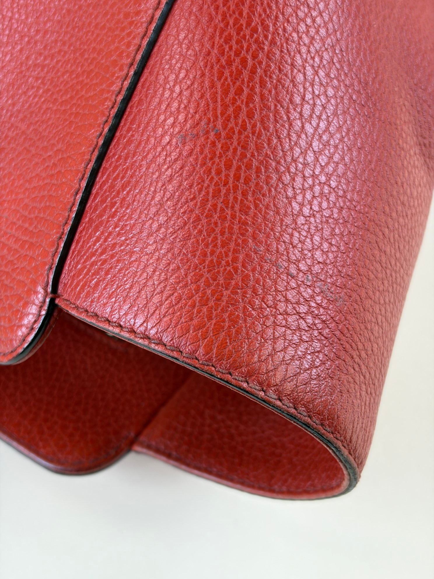 Gucci red Swing Small Tote Bag