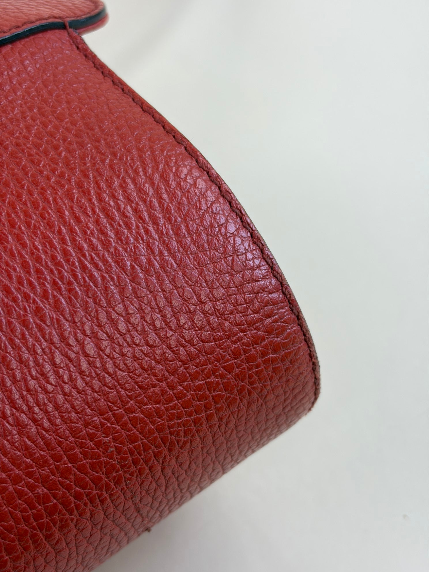 Gucci red Swing Small Tote Bag