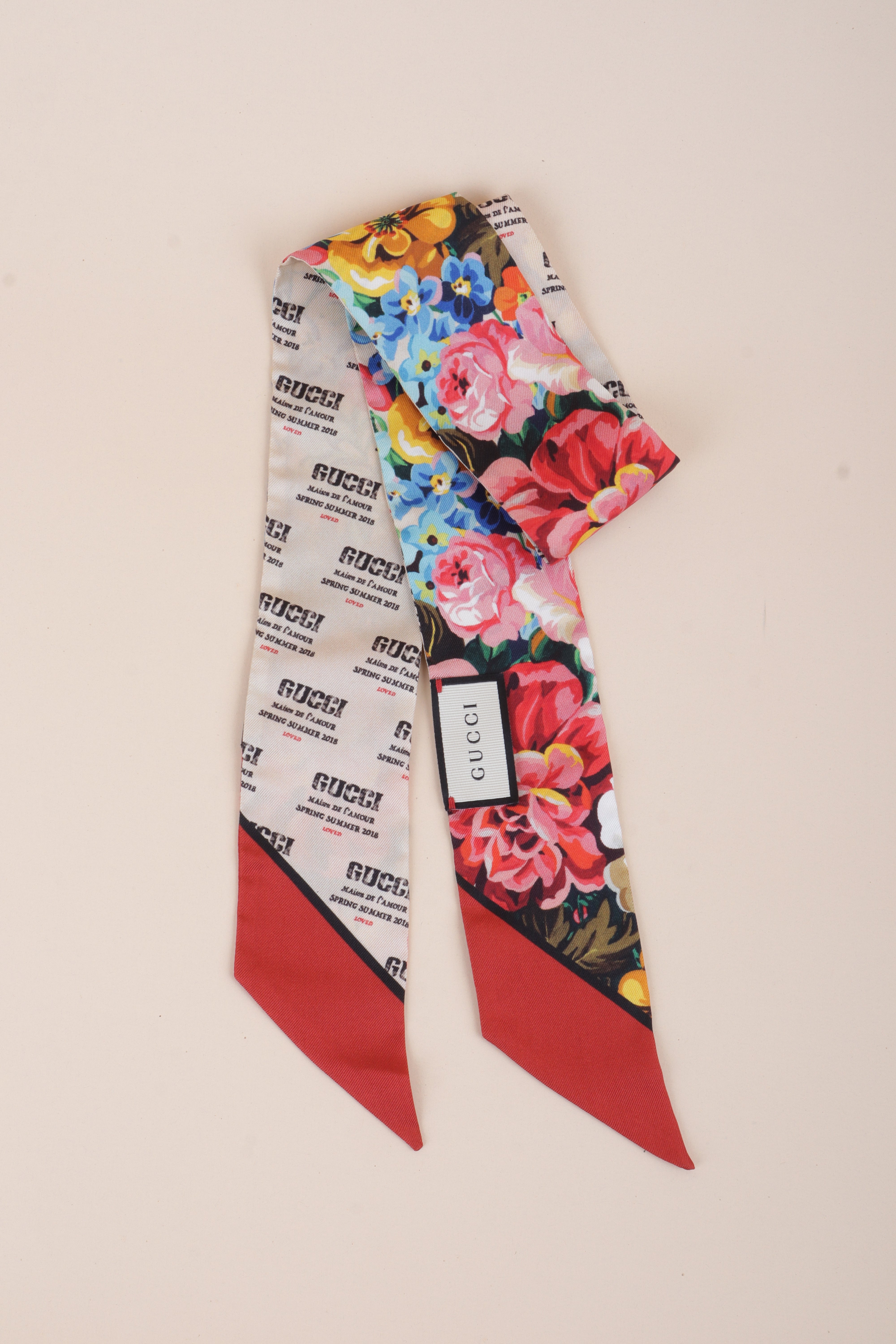 Gucci Multicolor Floral Twilly