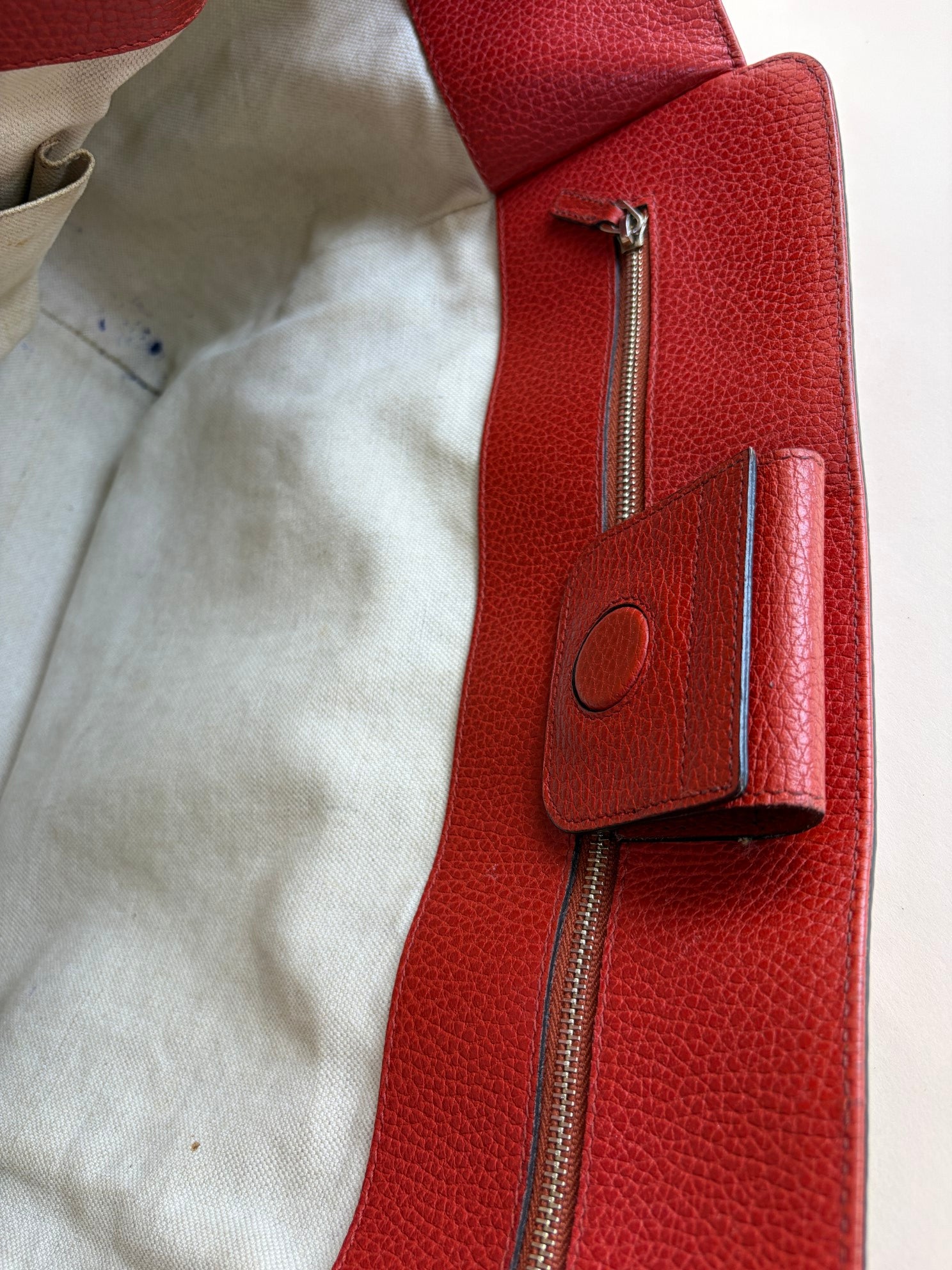 Gucci red Swing Small Tote Bag