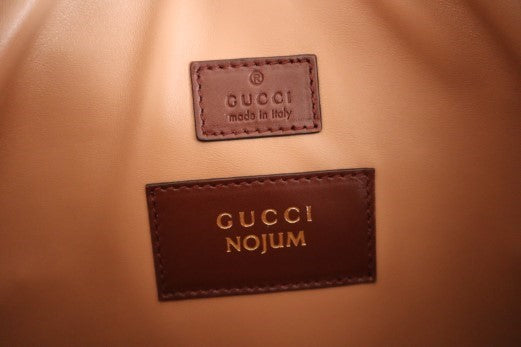 Gucci Brown Crocodile Nojum Ophidia Belt Bag