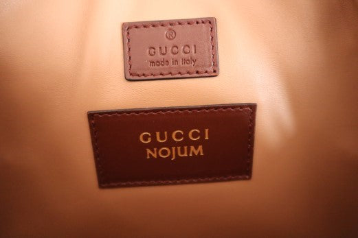 Gucci Brown Crocodile Nojum Ophidia Belt Bag