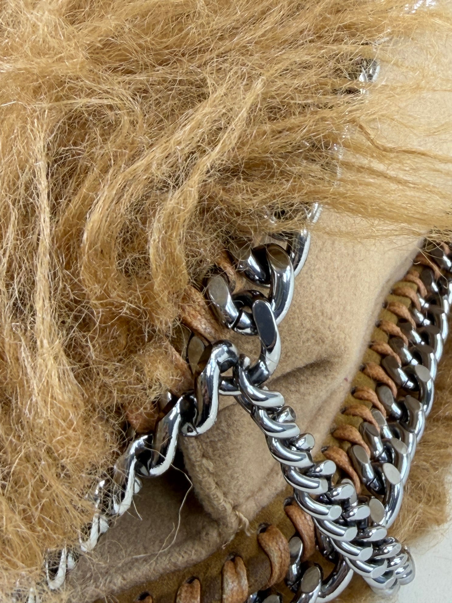 Stella McCartney camel fur mini Falabella