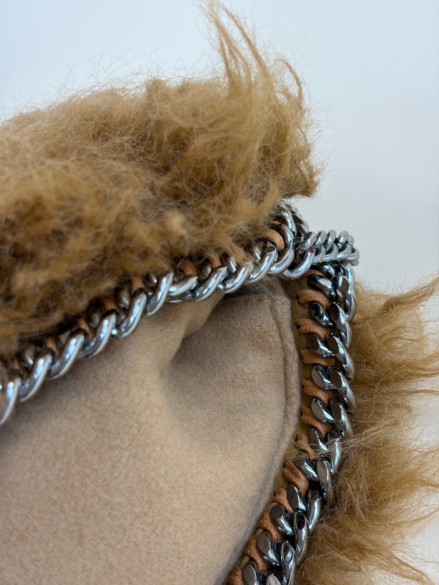 Stella McCartney camel fur mini Falabella