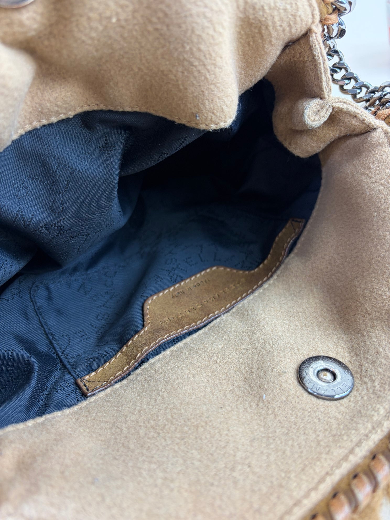 Stella McCartney camel fur mini Falabella