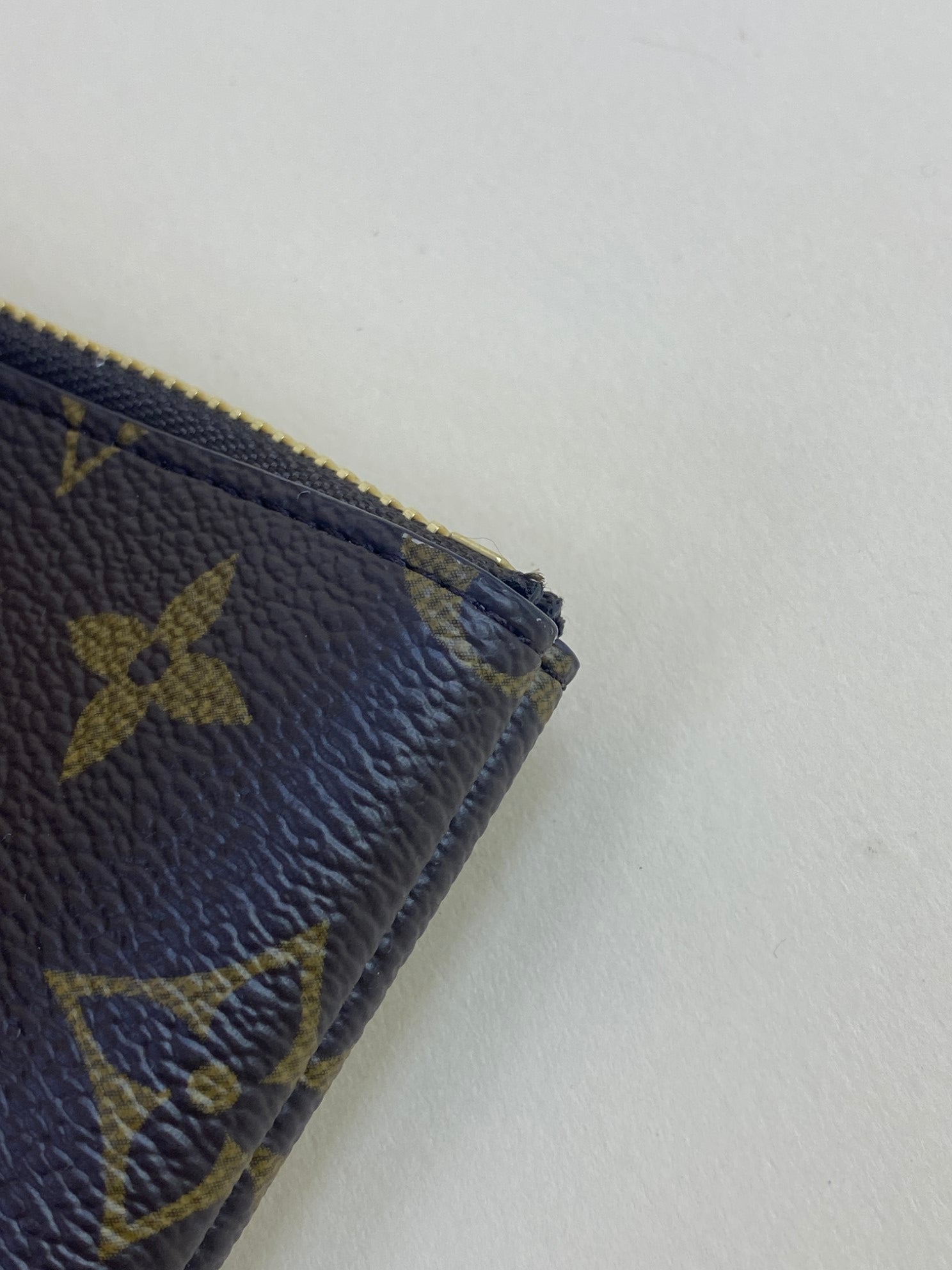 Louis Vuitton Key L Monogram Zip Pouch