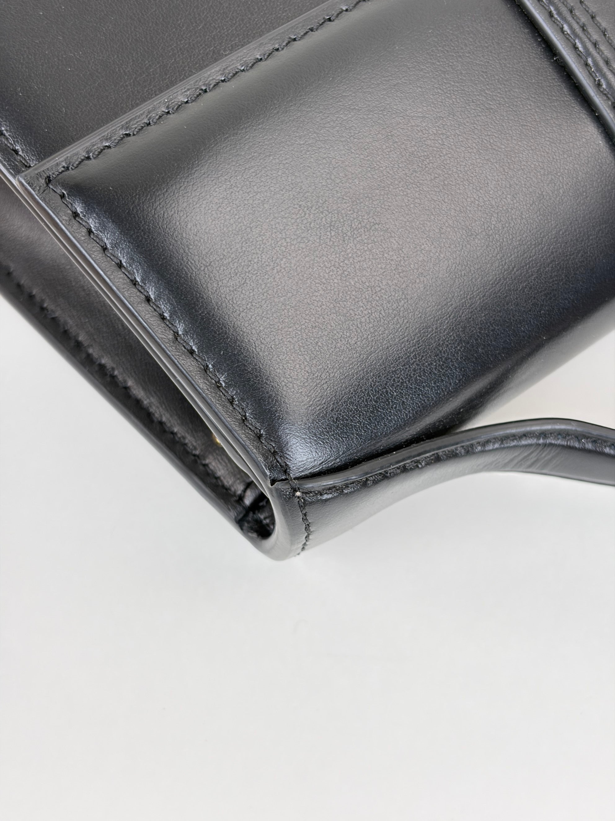Jacquemus black the large bambino handbag