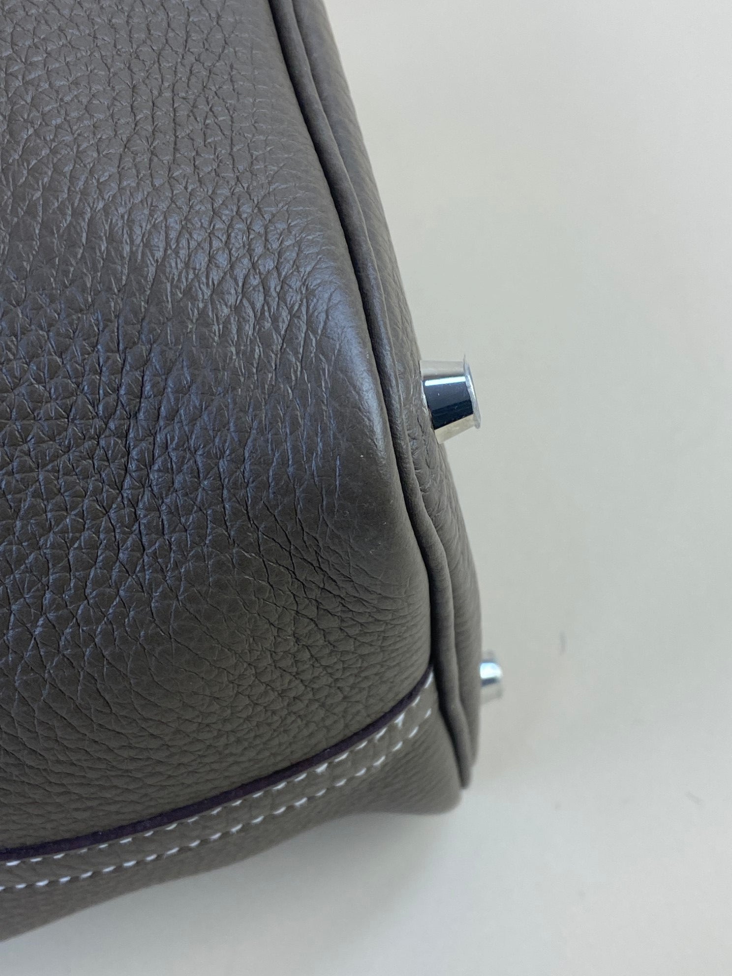 Hermes Etoupe Picotin 18 Bag