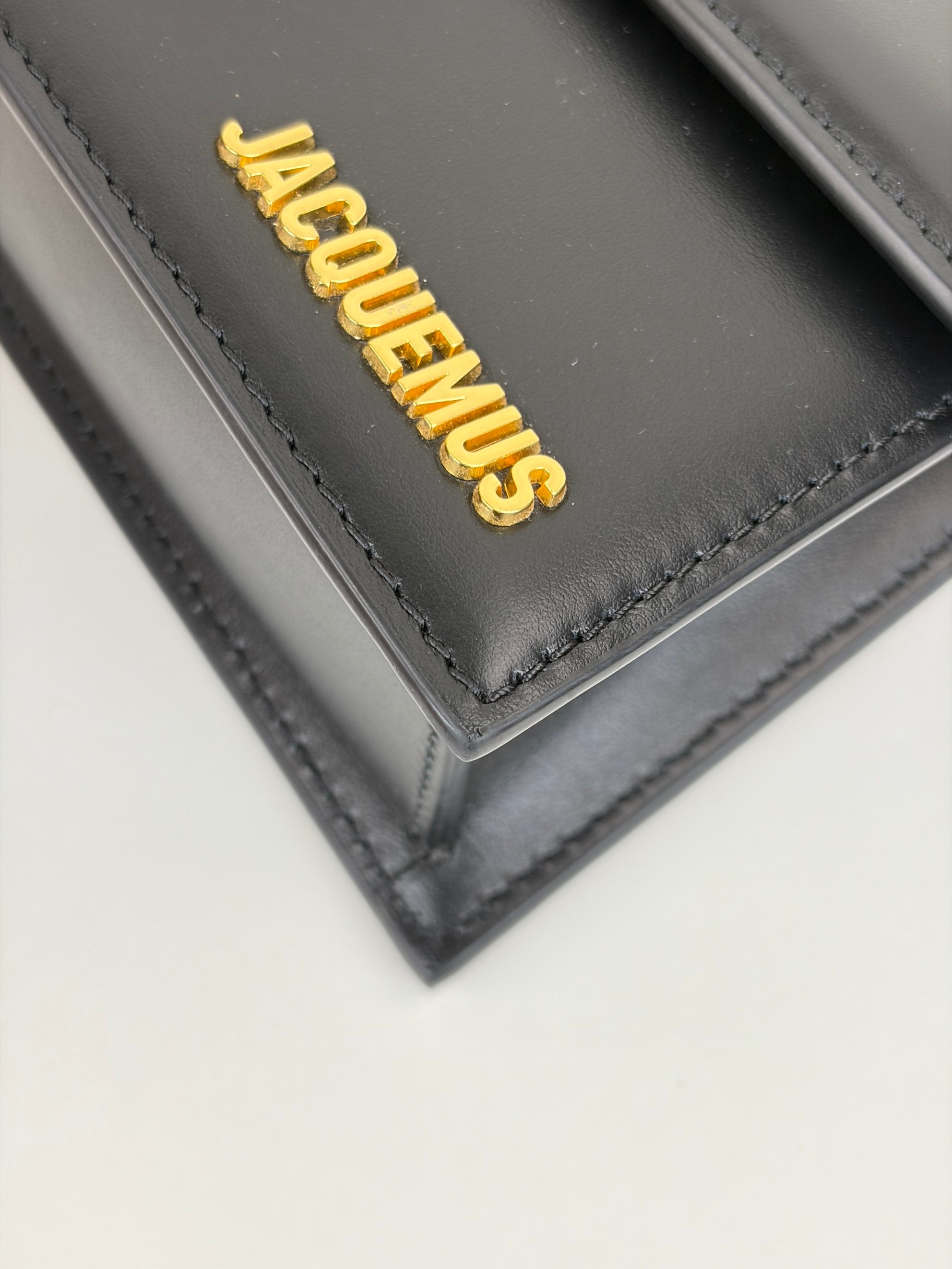 Jacquemus black the large bambino handbag