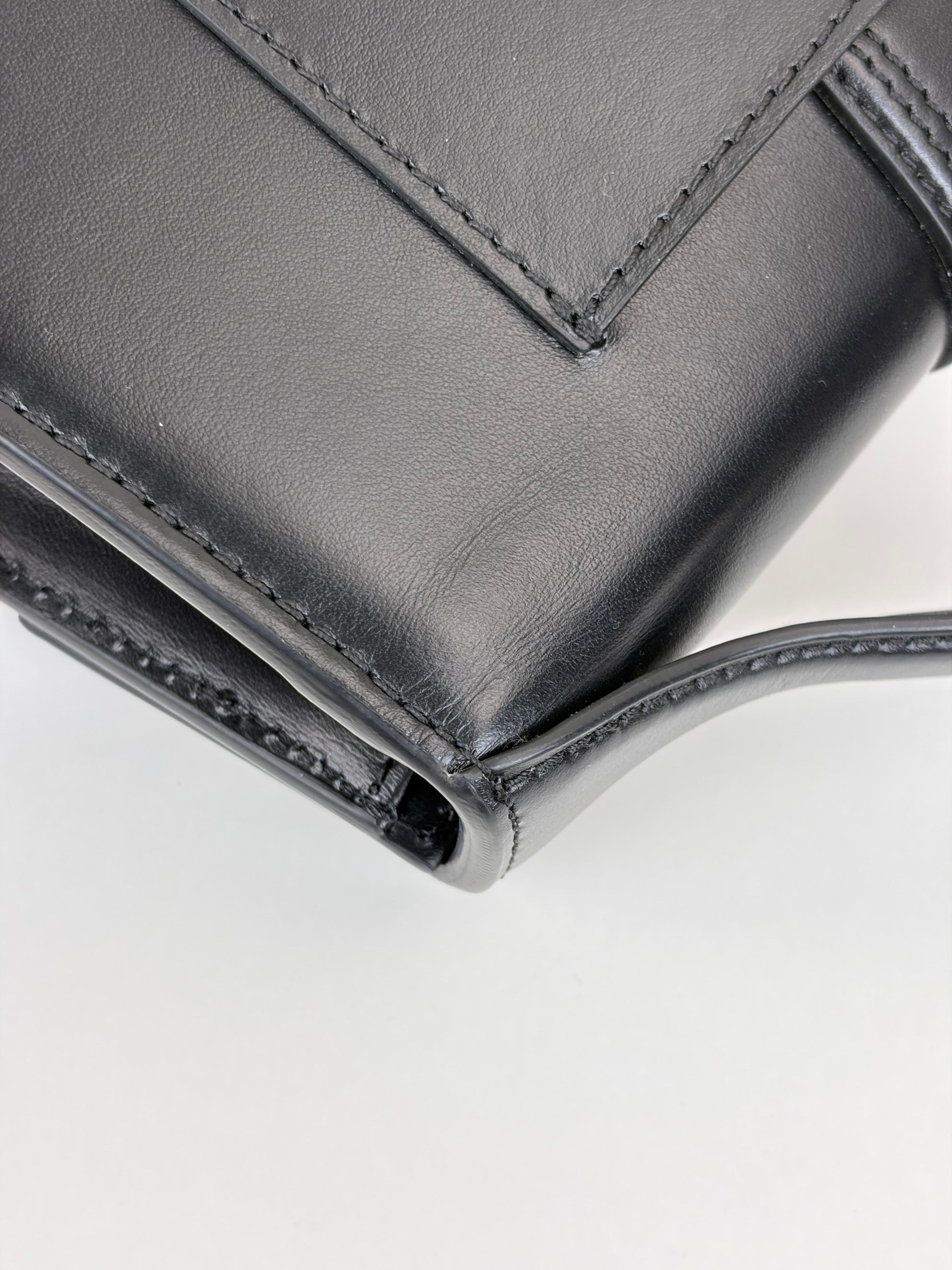 Jacquemus black the large bambino handbag