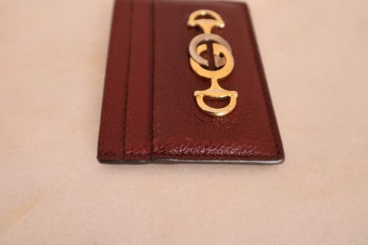 Gucci Brown Zomi Card Holder