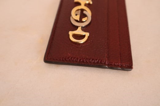 Gucci Brown Zomi Card Holder