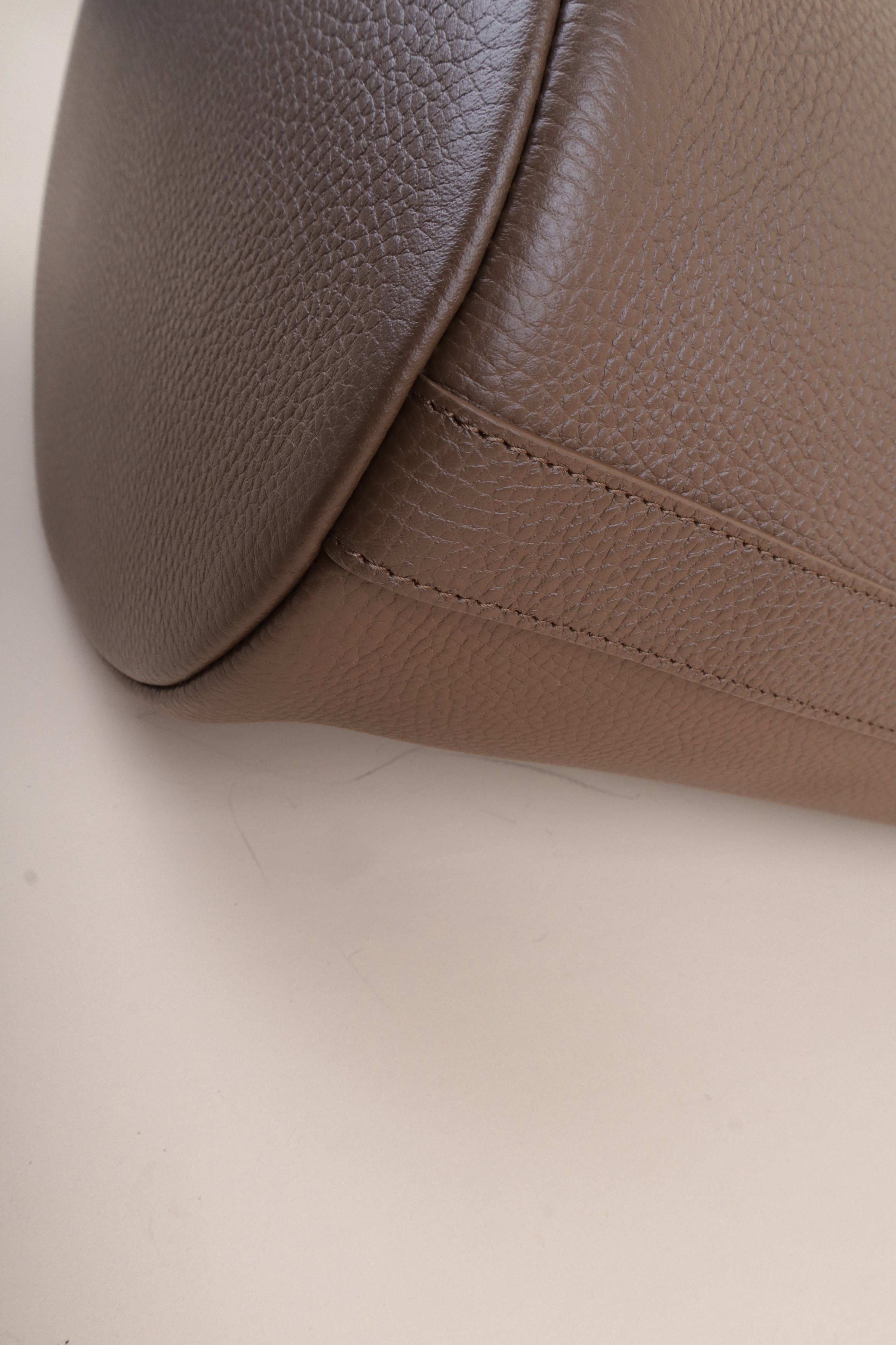 Burberry Brown Earth Medium Bucket Bag