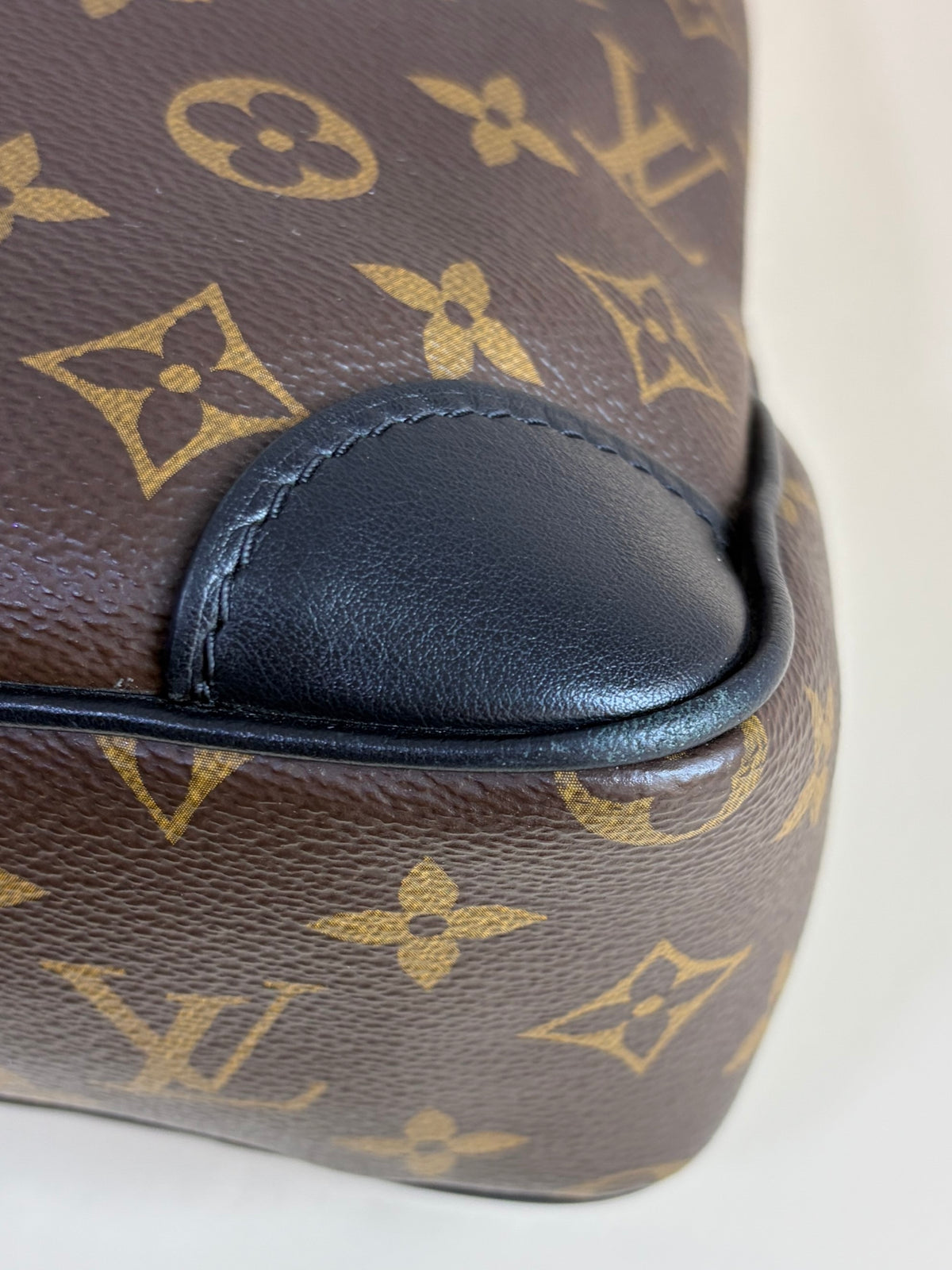 Louis Vuitton black monogram Odeon pm cross body