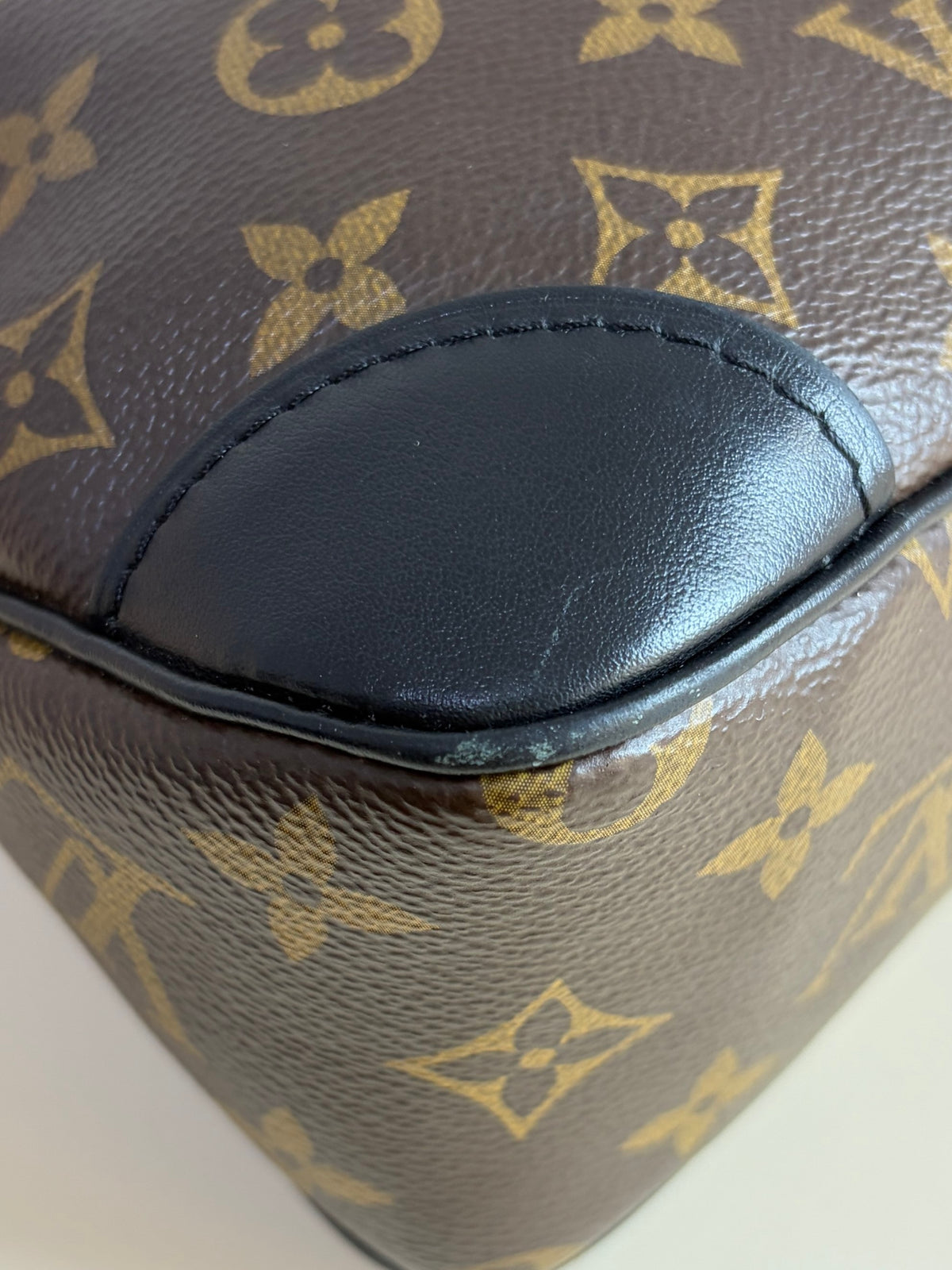 Louis Vuitton black monogram Odeon pm cross body