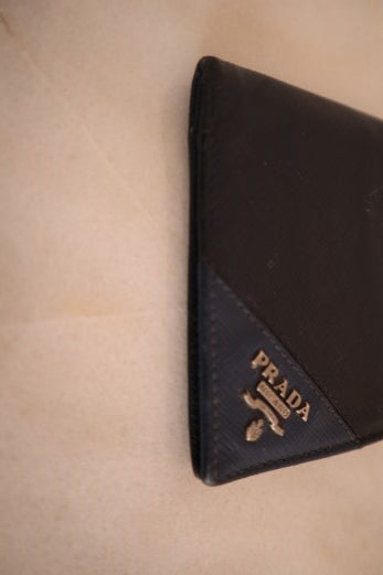 Prada Black Bifold Wallet