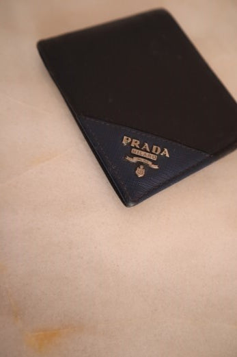 Prada Black Bifold Wallet