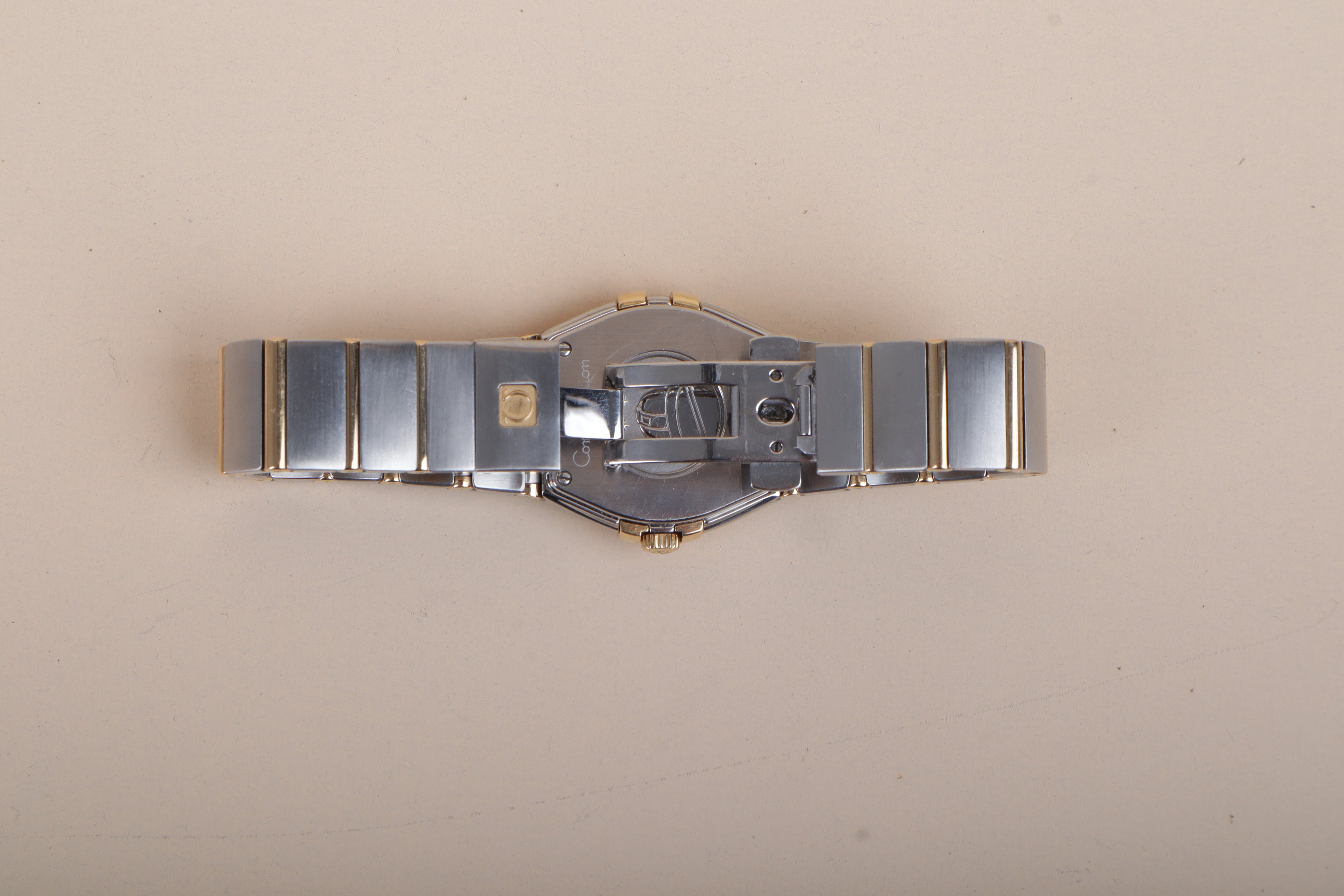 Omega 18K Yellow Gold Steel Constellation MOP 27mm Watch