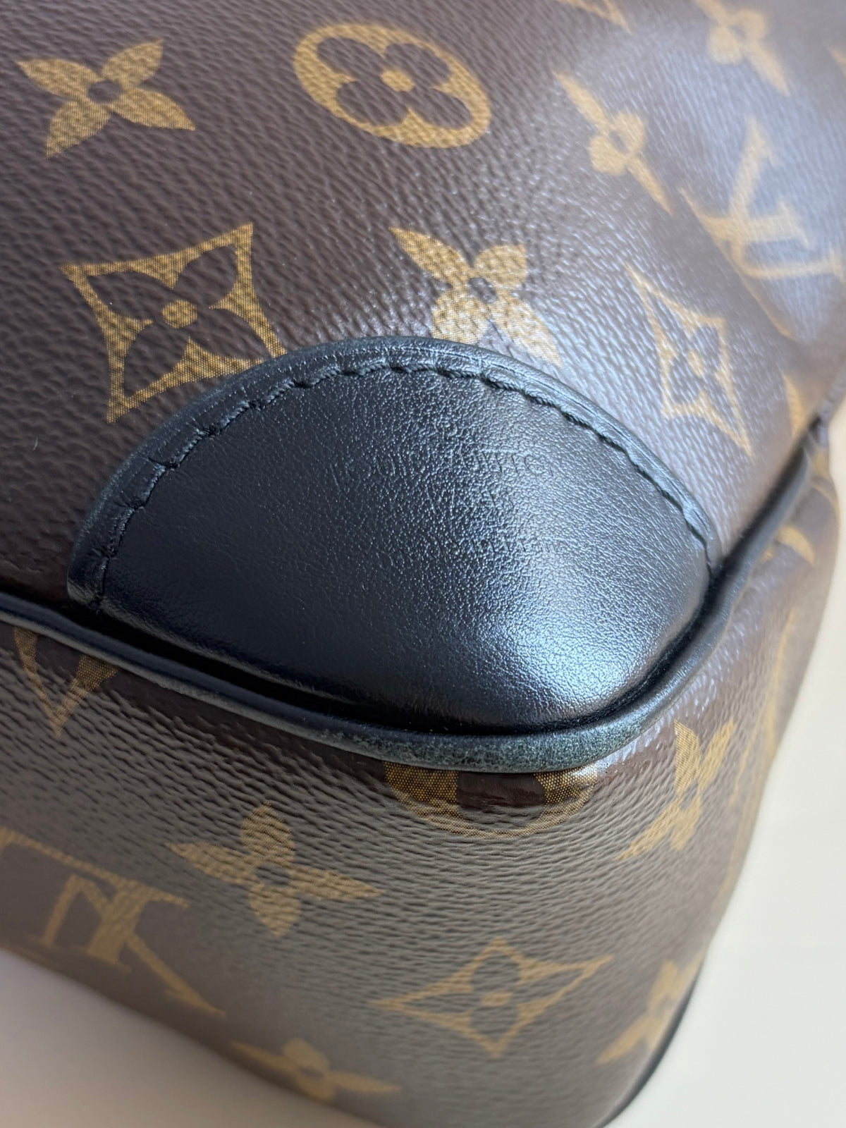 Louis Vuitton black monogram Odeon pm cross body