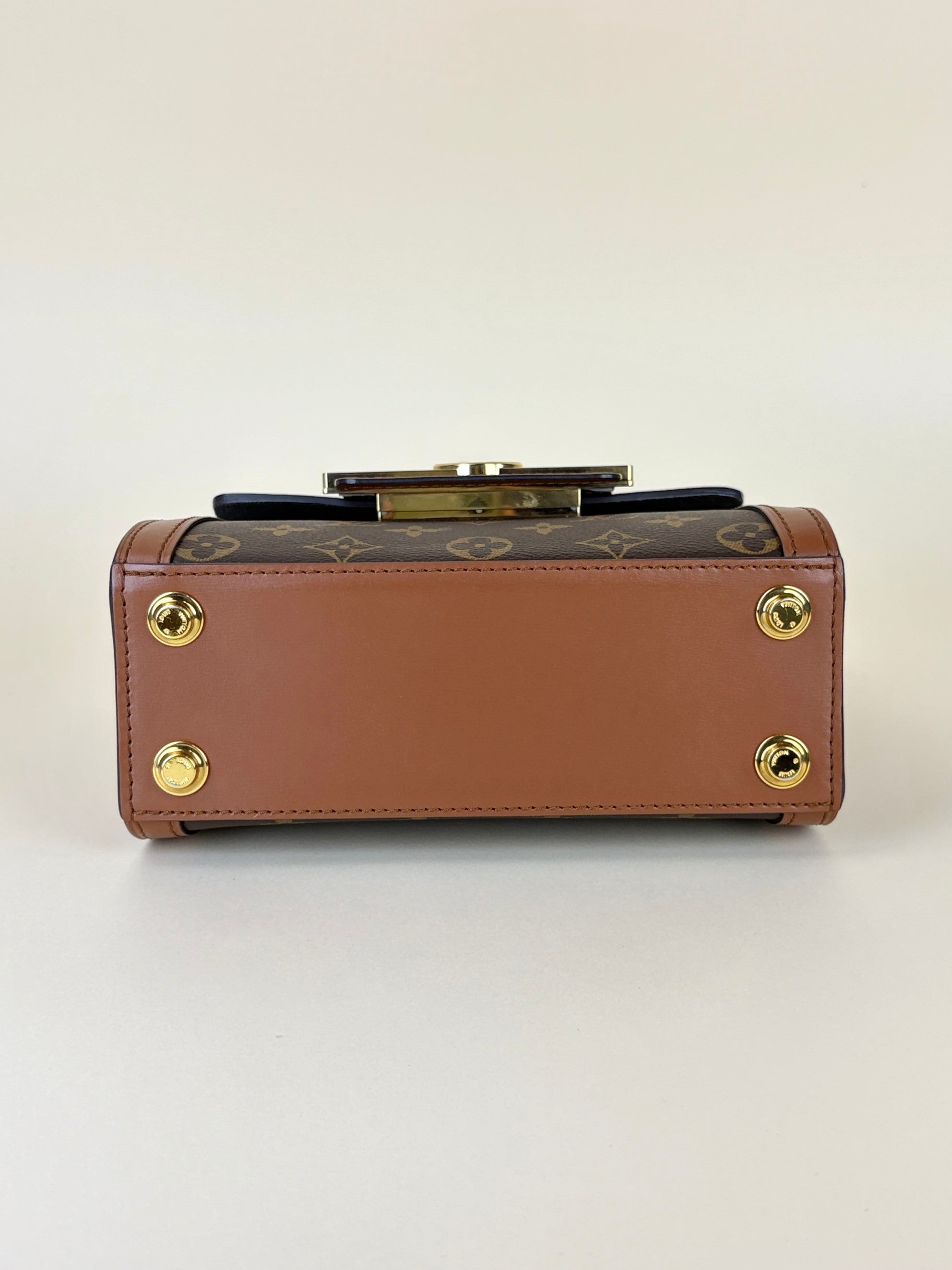 Louis Vuitton Reverse Monogram Dauphine Capitale Handbag with Strap