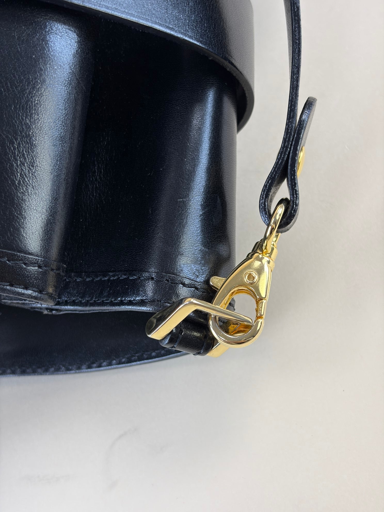 Burberry Black Soft Landscape Bridle Large Lynher Tote Bag